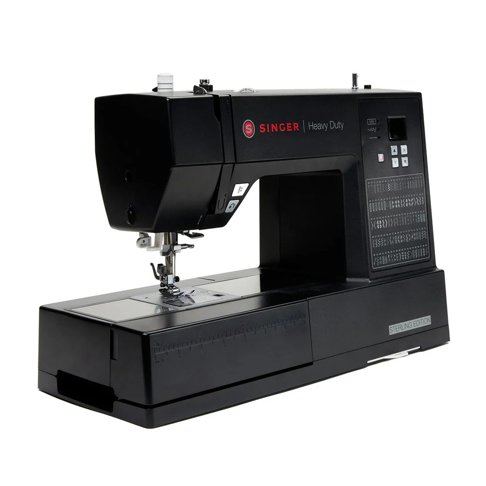 Singer Heavy Duty HD6605 Sterling Black Sewing Machine - 100 stitch patterns, needle up/down - Image 3
