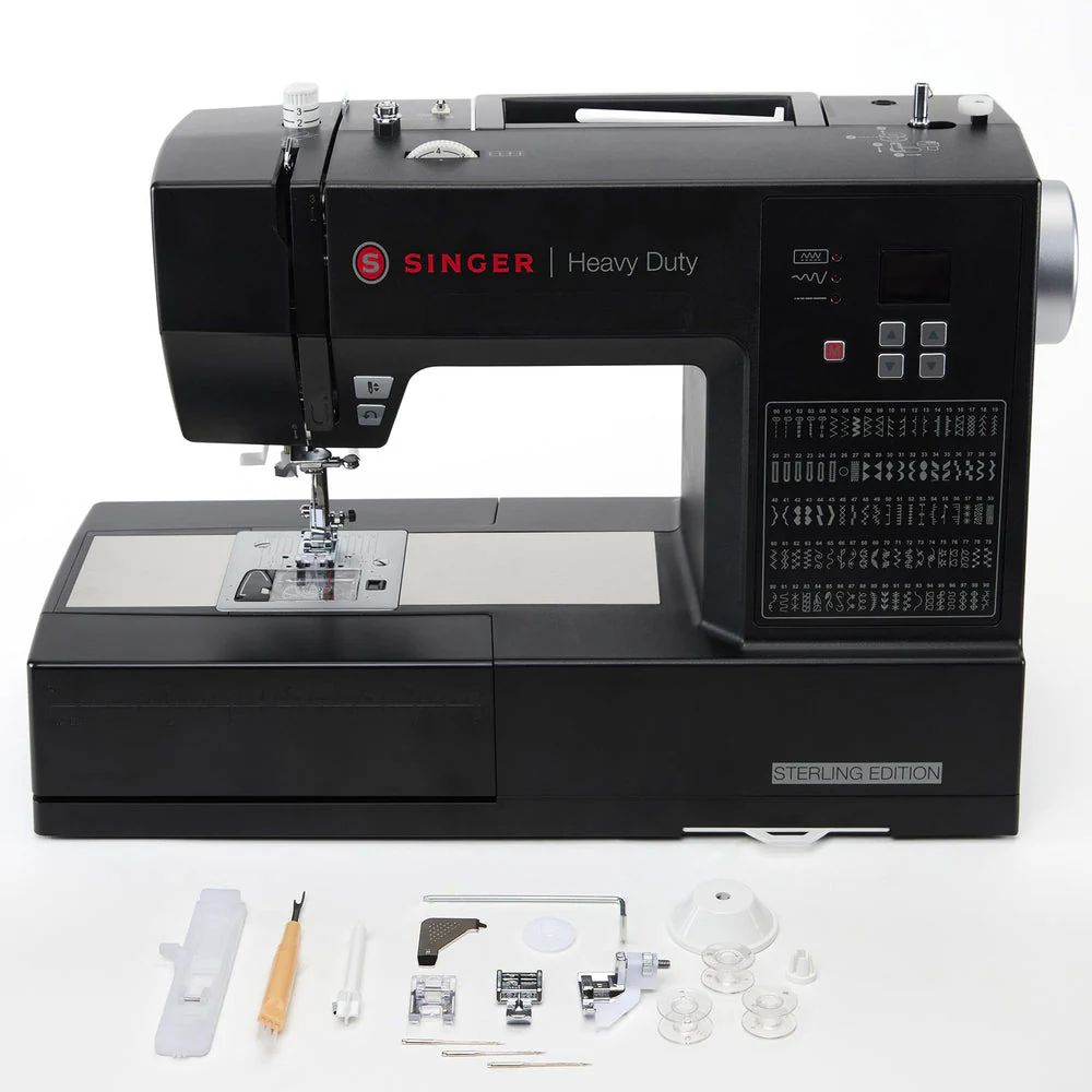 Singer Heavy Duty HD6605 Black Sterling Limited Edition Sewing Machine - 100 stitch patterns - Ex Display - Image 8