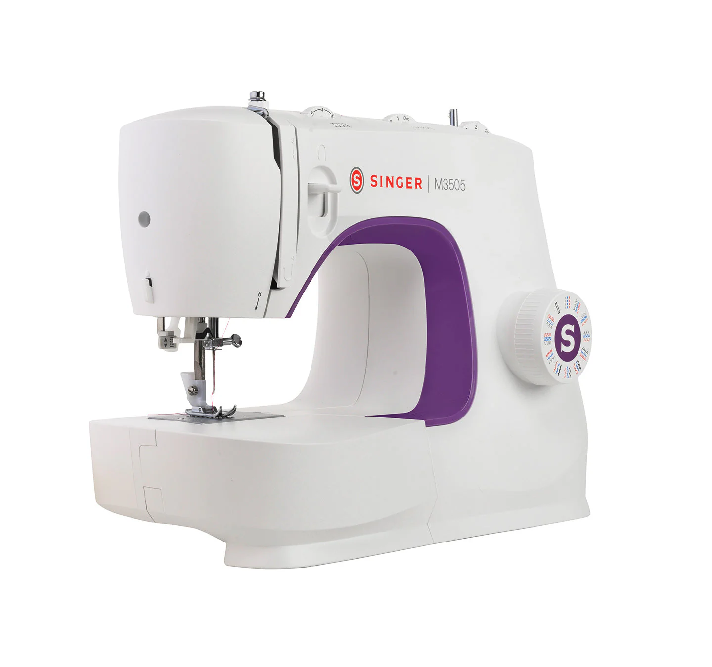 Singer M35 - Ultimate Spec 32 stitch patterns, 1 step buttonhole, Heavy duty metal frame - Ex Display - Image 4