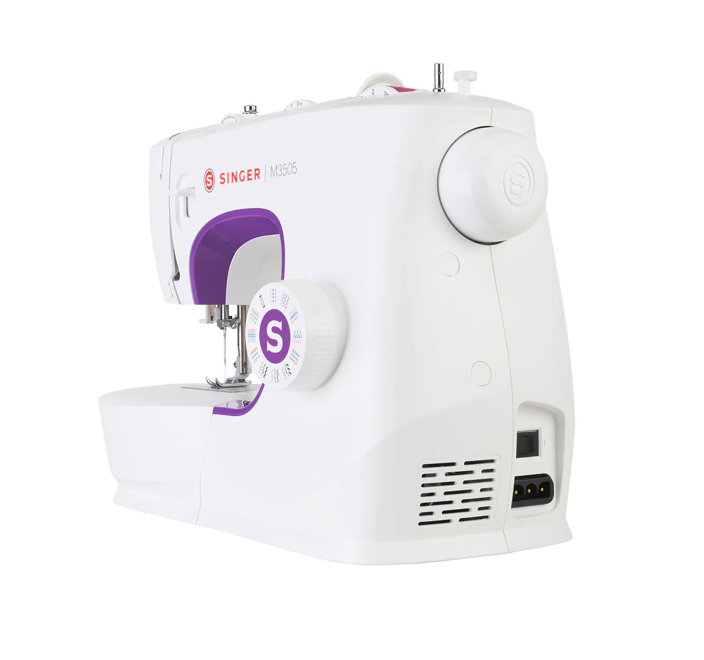 Singer M35 - Ultimate Spec 32 stitch patterns, 1 step buttonhole, Heavy duty metal frame - Ex Display - Image 5