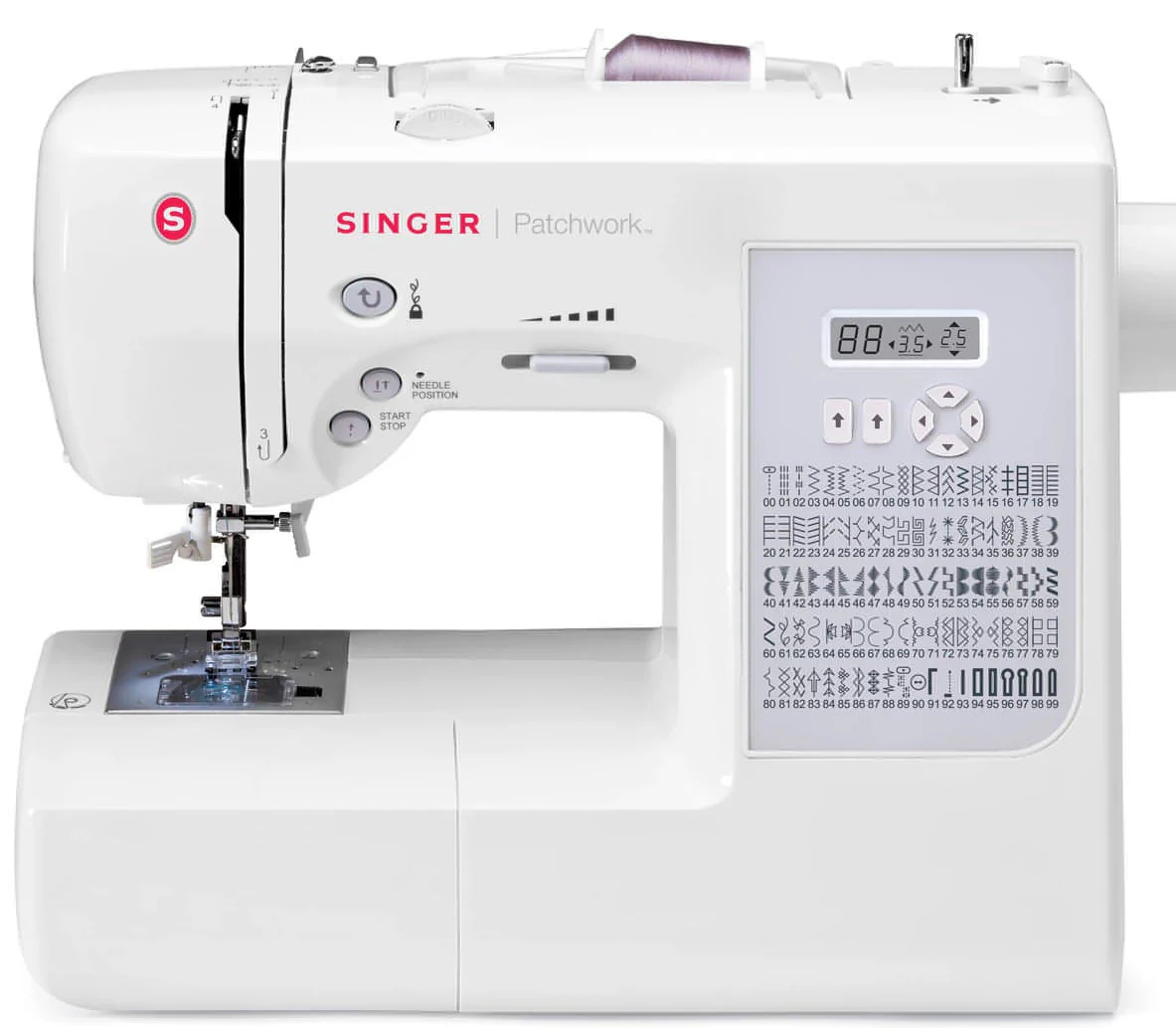 Singer Patchwork 7285Q inc. Extension Table - B grade, may show signs of use or cosmetic marks - Ex Display - Image 2