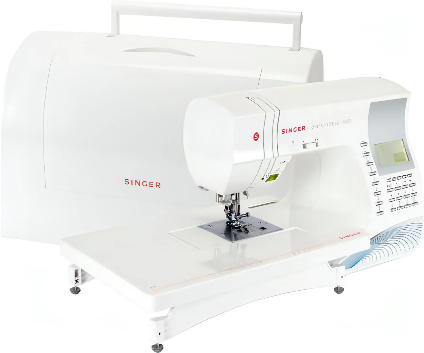 Singer Quantum Stylist 9960 Sewing Machine - Professional results, huge amount of stitch patterns, extension table, hard cover, multiple fonts - Flagship model - Image 5