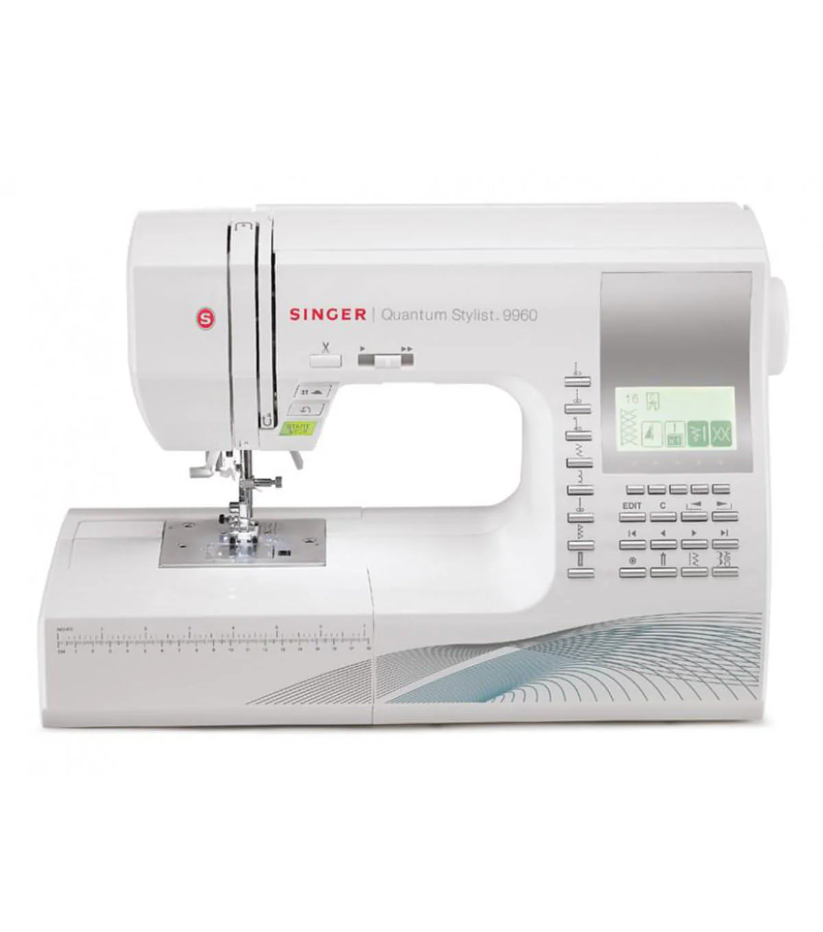 Singer Quantum Stylist 9960 with Extension Table, Hard Cover, Walking Foot - Ex Display