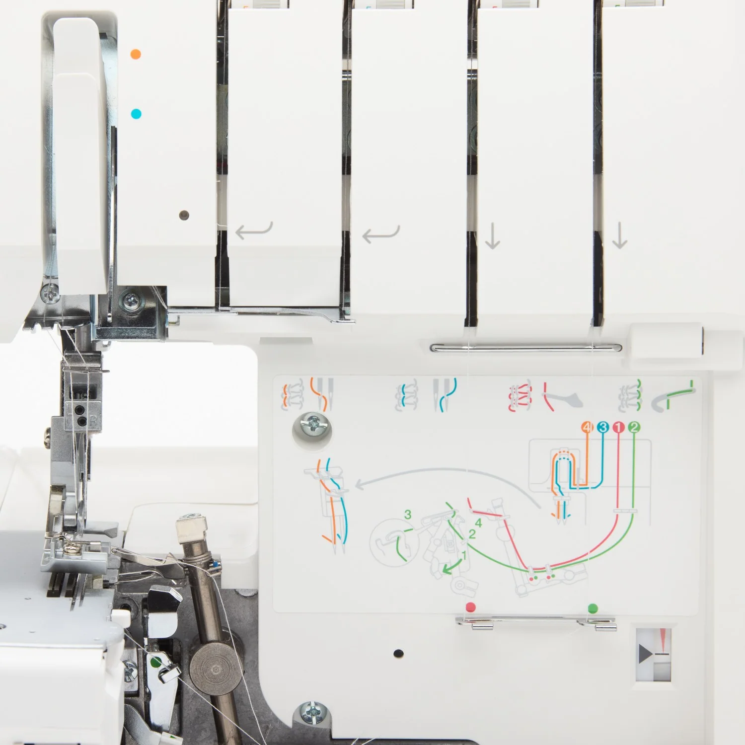 Singer S0605 Overlocker, 2/3/4 thread configuration, with EasyView threading system - Flagship Singer overlocker, brand new for 2026 - Image 4