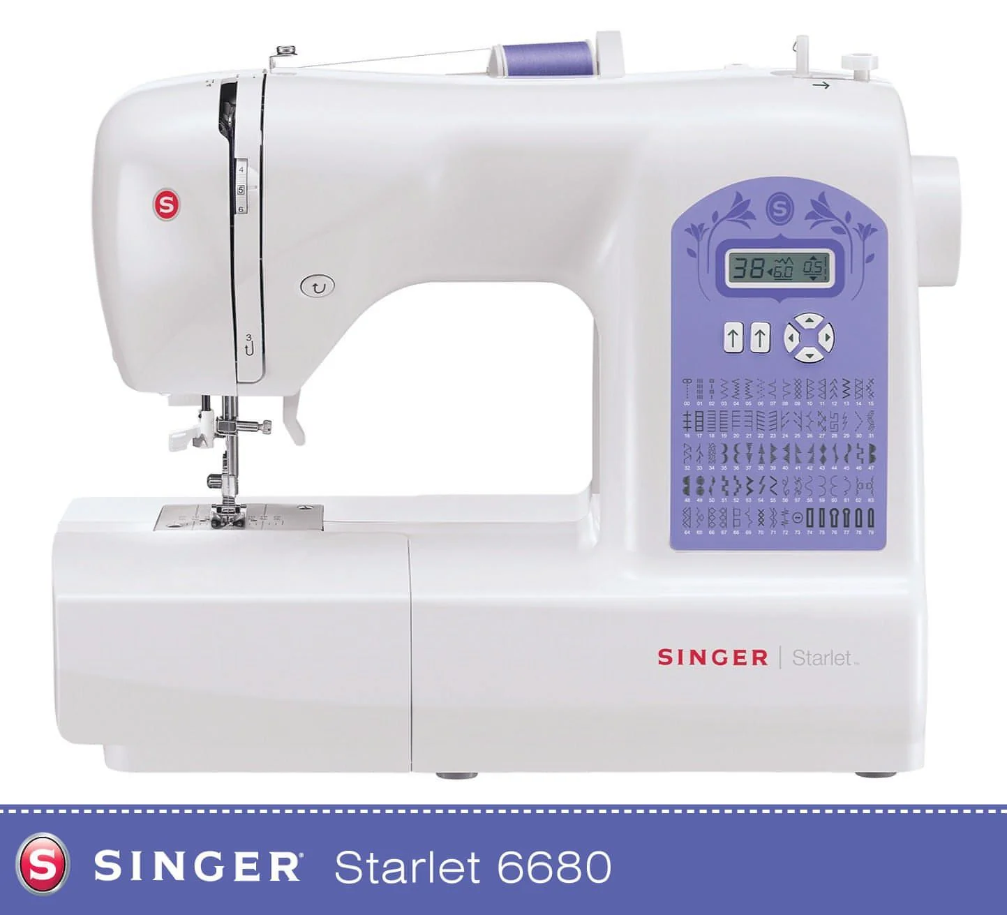 Singer Starlet 6680 Sewing Machine with Luxury Singer Carry bag and Extension Table worth over £50 - 2026 model - Image 3