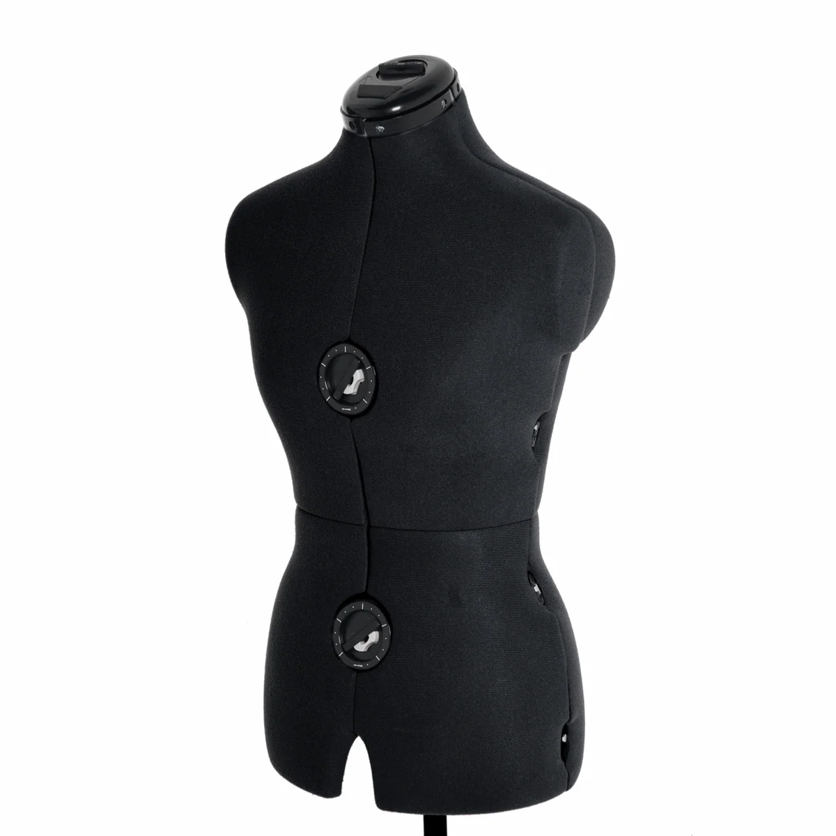 Milward Adjustable Dress Form (Black) Deluxe with Hem Marker: Small - Dress size: 8-16 (Tailors Dummy / Mannequin) - Image 3