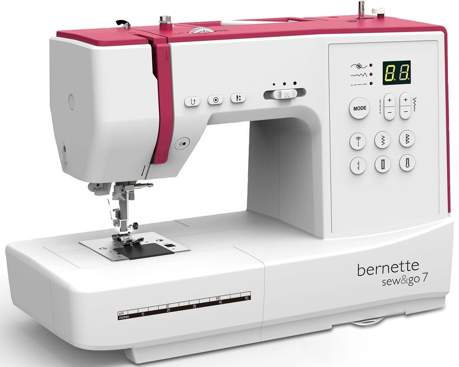 Singer Studio Exclusive - Sew and Go 7 * Top quality Bernina Bernette Special Buy * + Free Extension Table - Auto threader, Start/Stop with Speed Control - Ex Display - Image 3