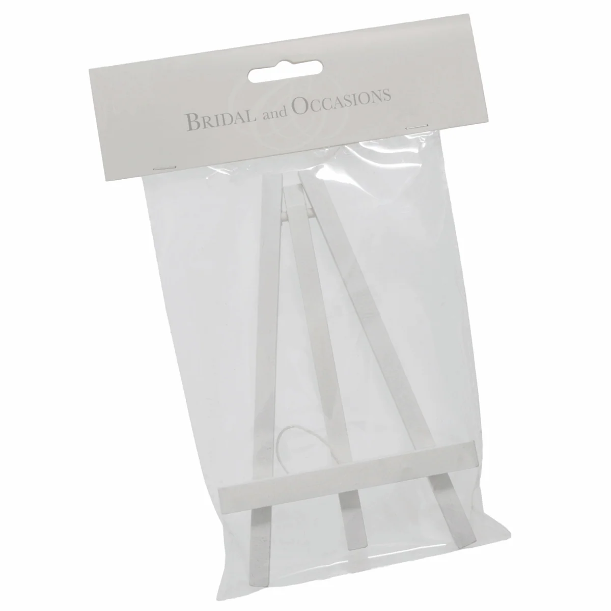 Small White Wooden Easel - 10cm x 16cm - Image 2