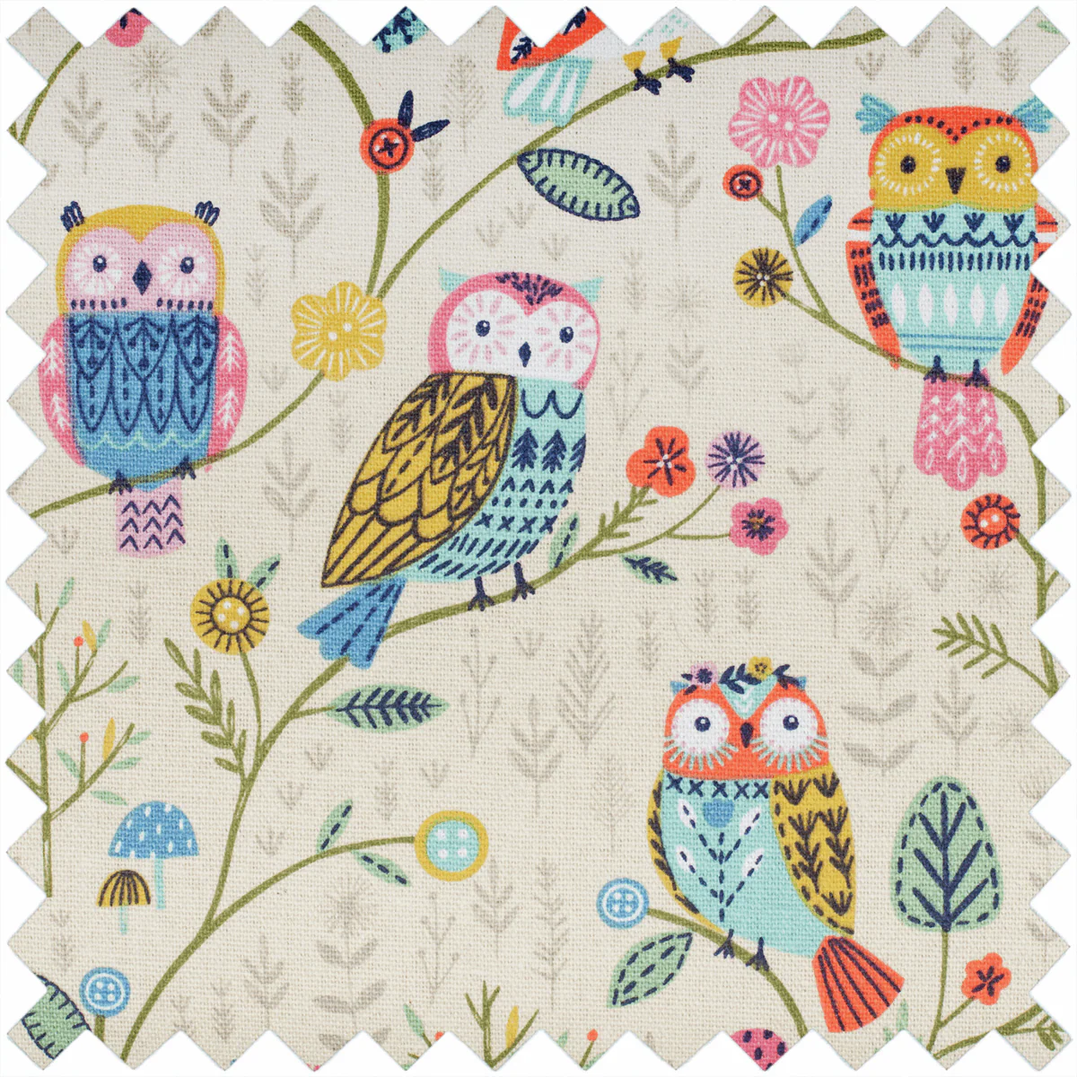 Soft Knitting Pin Case - Twit Twoo (Extra Long) - Image 2