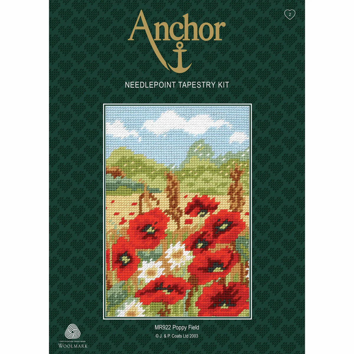 Anchor Tapestry Kit - Poppy Field - Image 2