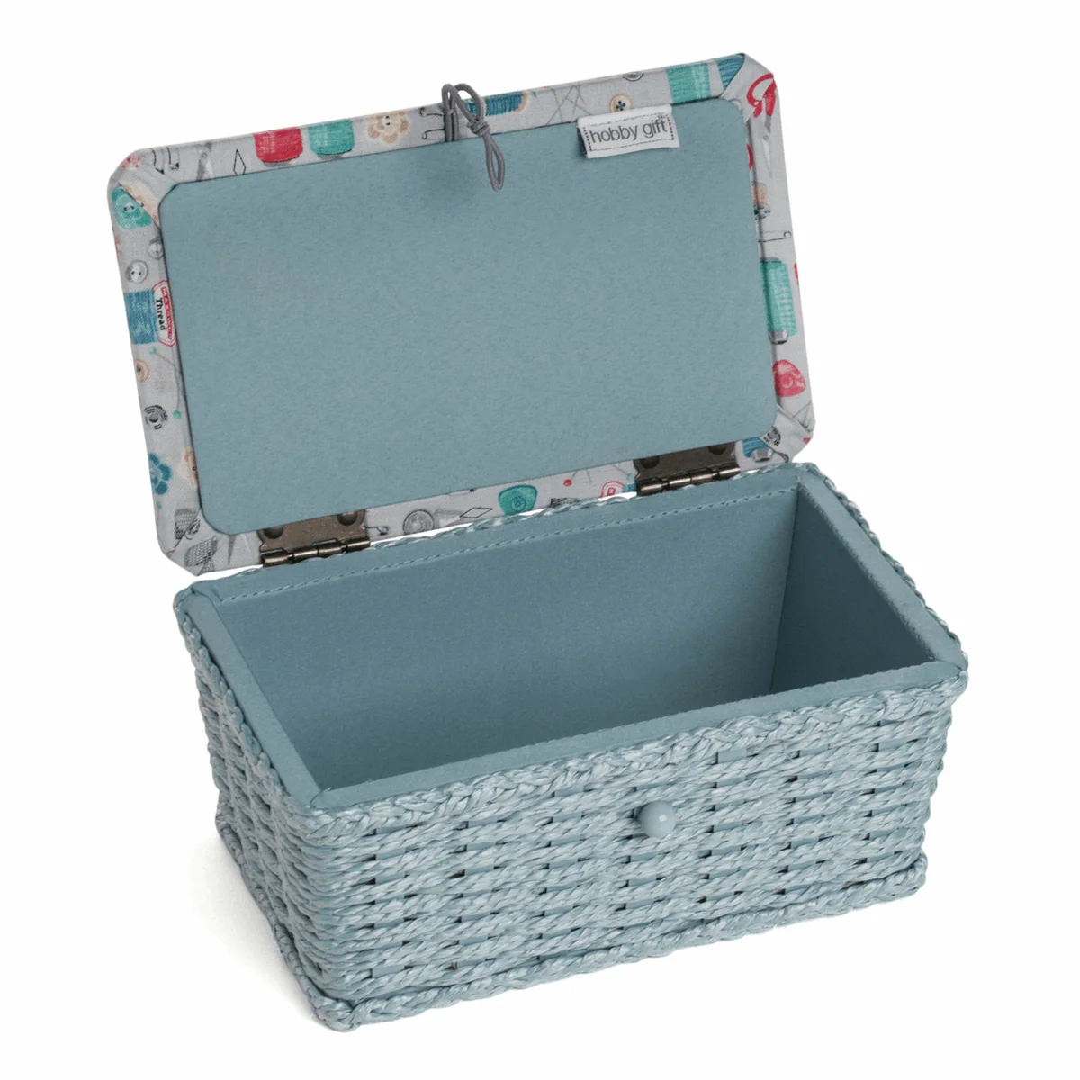 Stitch in Time Linen Woven Sewing Box - Small - Image 2