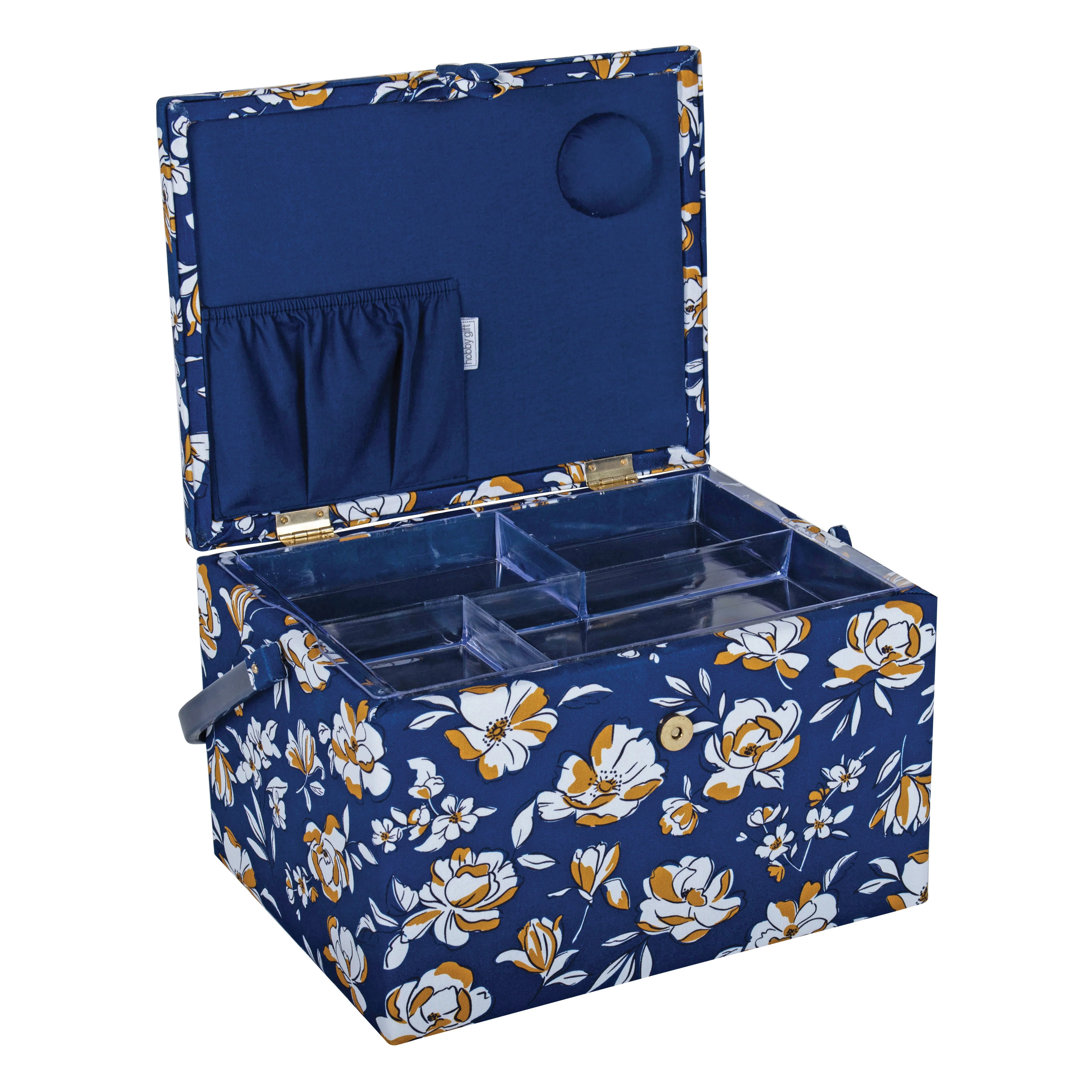 Autumn Floral Sewing Box - Large - Image 3
