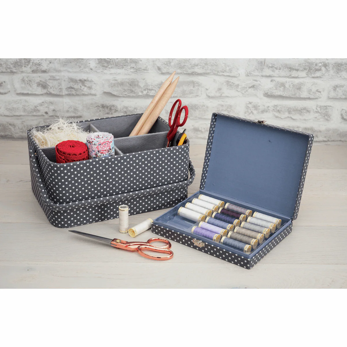 Thread Spool Storage Box - 12 x 150m Sew All Thread - Image 3