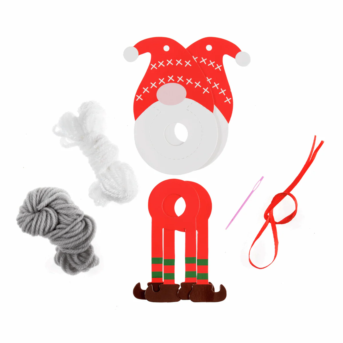 Trimits Christmas Gonk Pom Pom Decoration Kit - Image 2