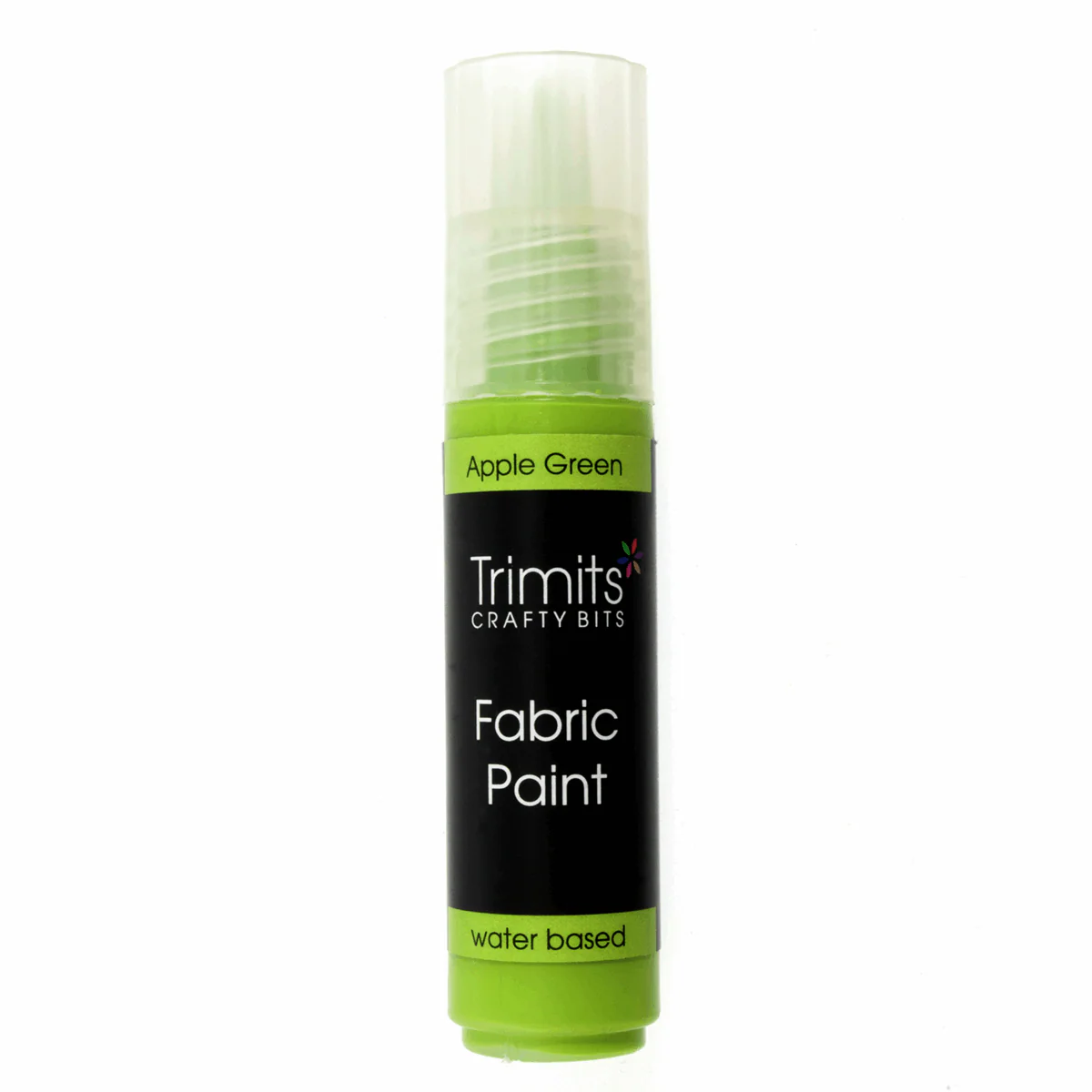 Trimits Fabric Paint Pen 20ml - Apple Green - Image 2