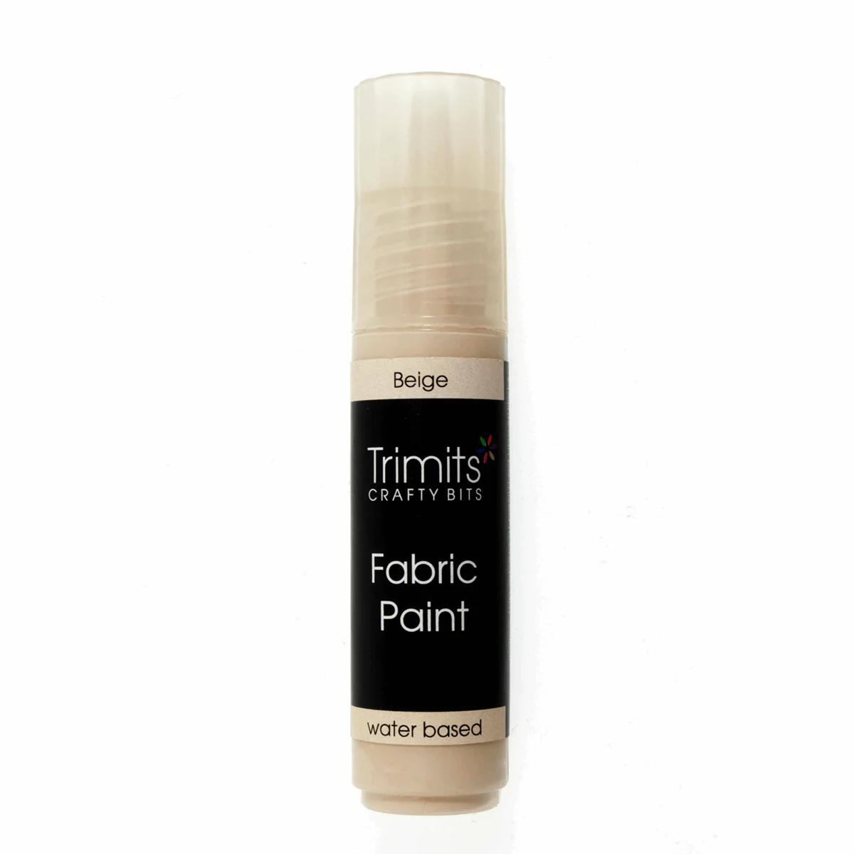 Trimits Fabric Paint Pen 20ml - Beige - Image 2