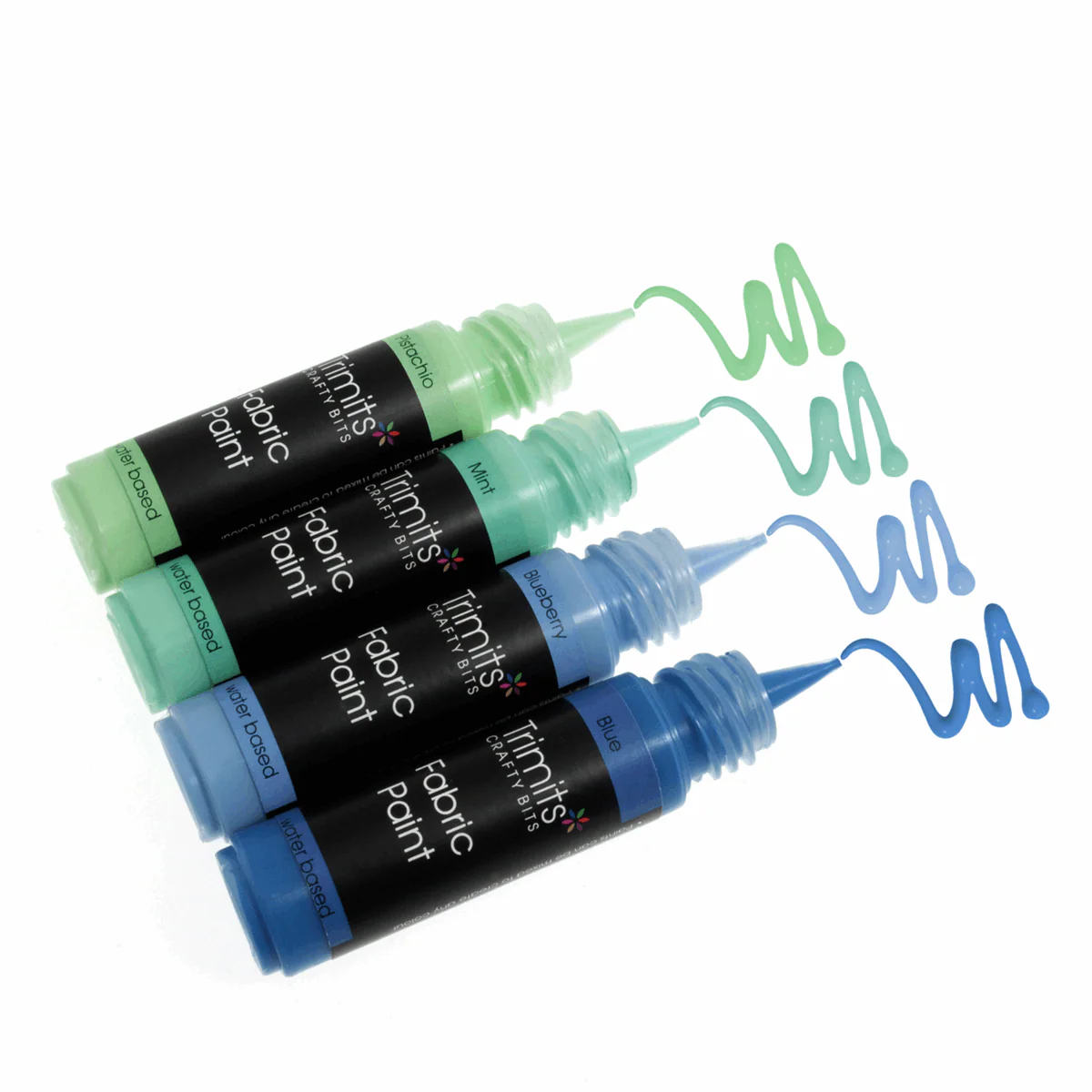 Trimits Fabric Paint Pen 20ml - Blue - Image 3