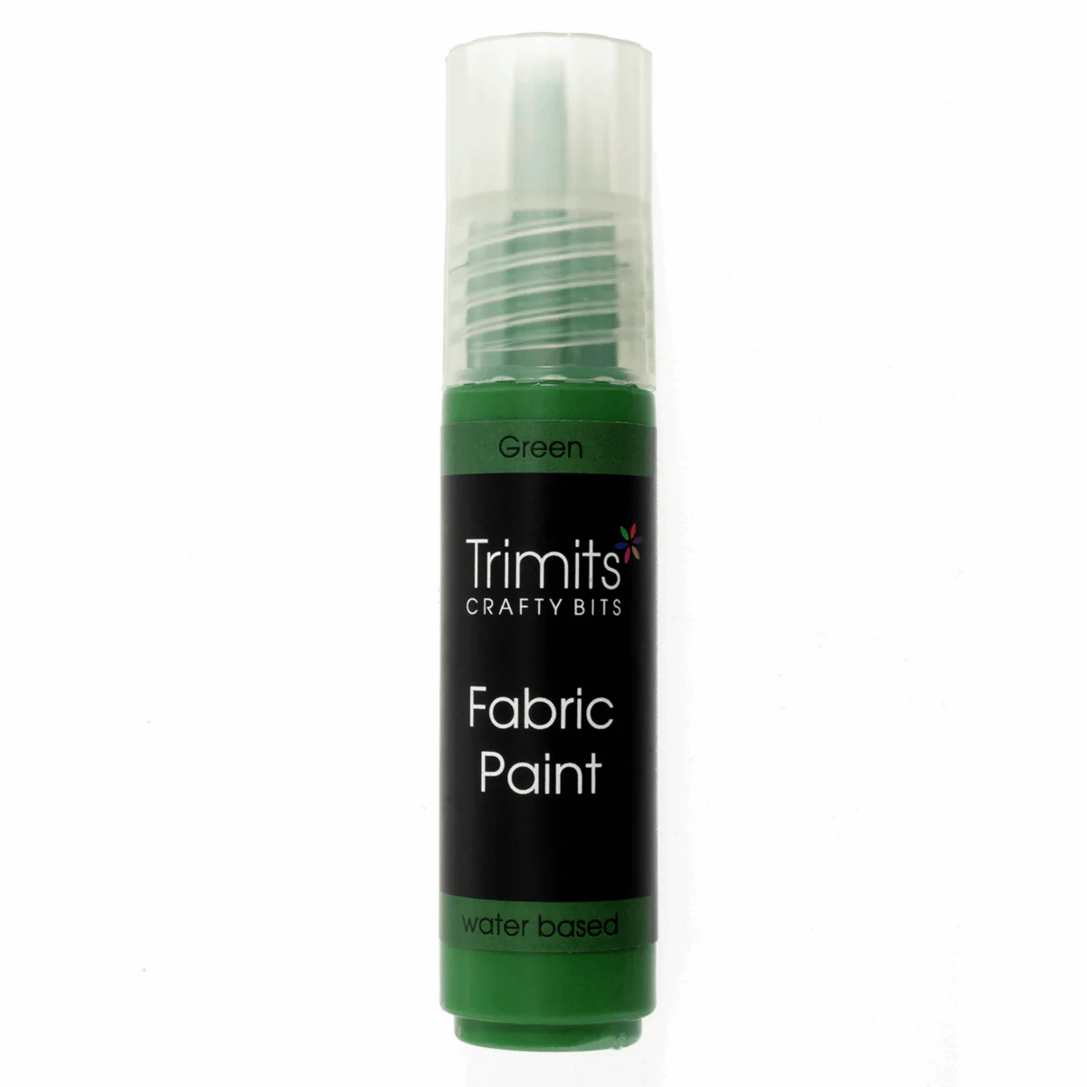 Trimits Fabric Paint Pen 20ml - Green - Image 2