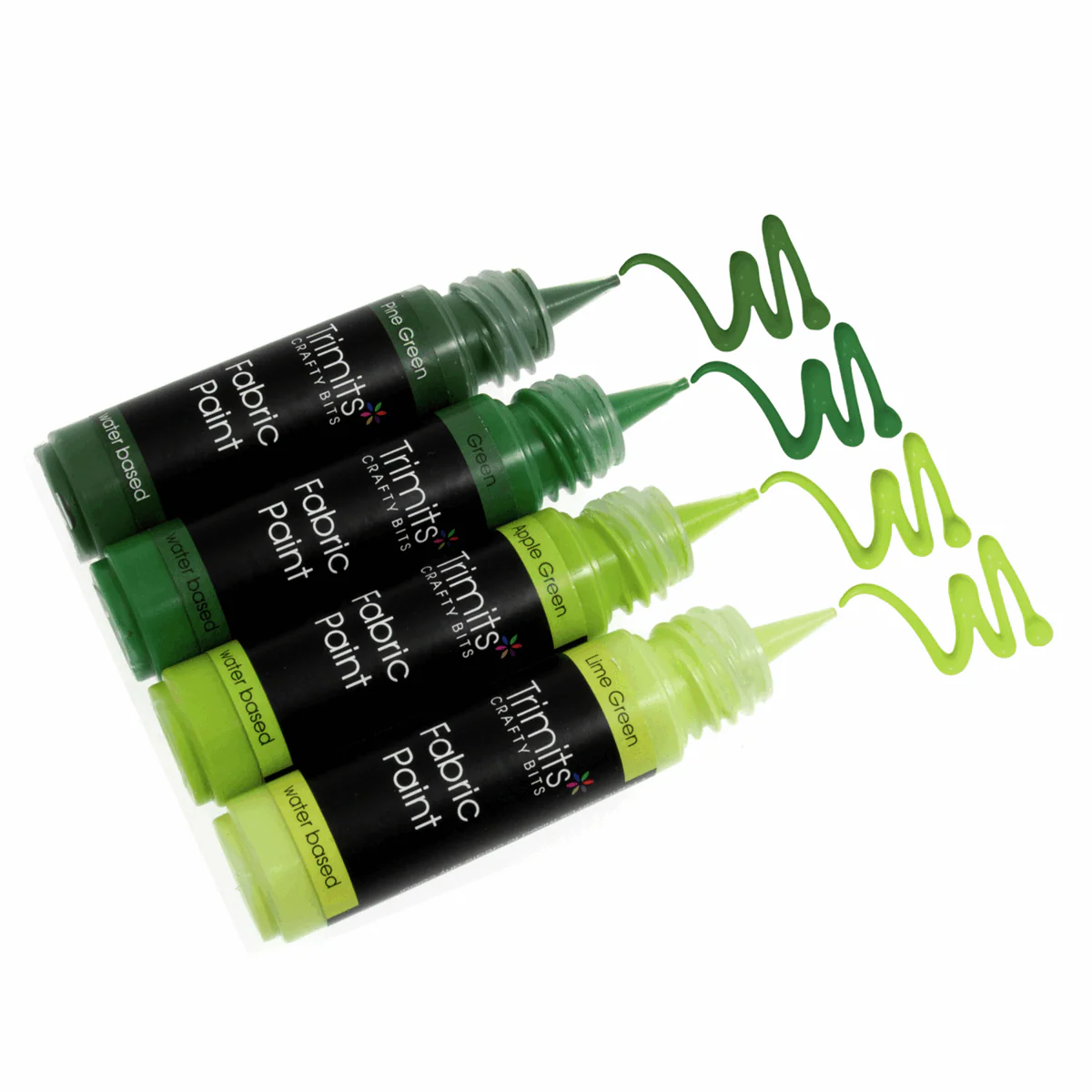 Trimits Fabric Paint Pen 20ml - Green - Image 3
