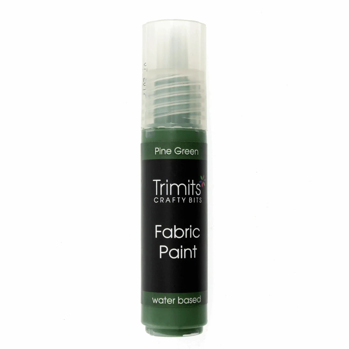 Trimits Fabric Paint Pen 20ml - Pine Green - Image 2