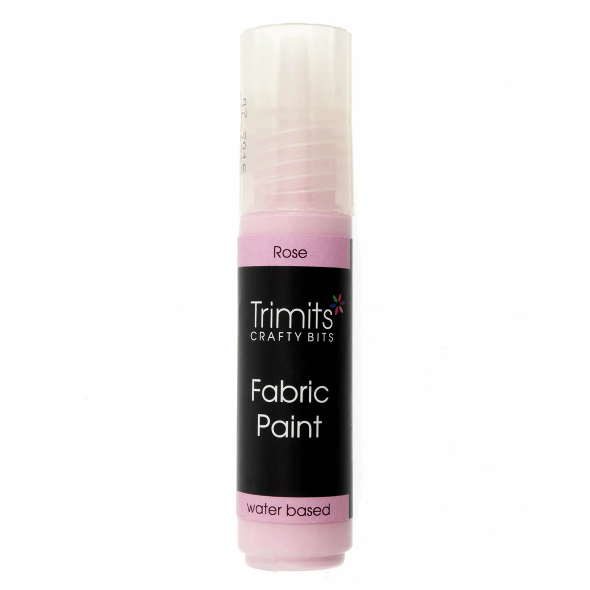 Trimits Fabric Paint Pen 20ml - Rose - Image 2
