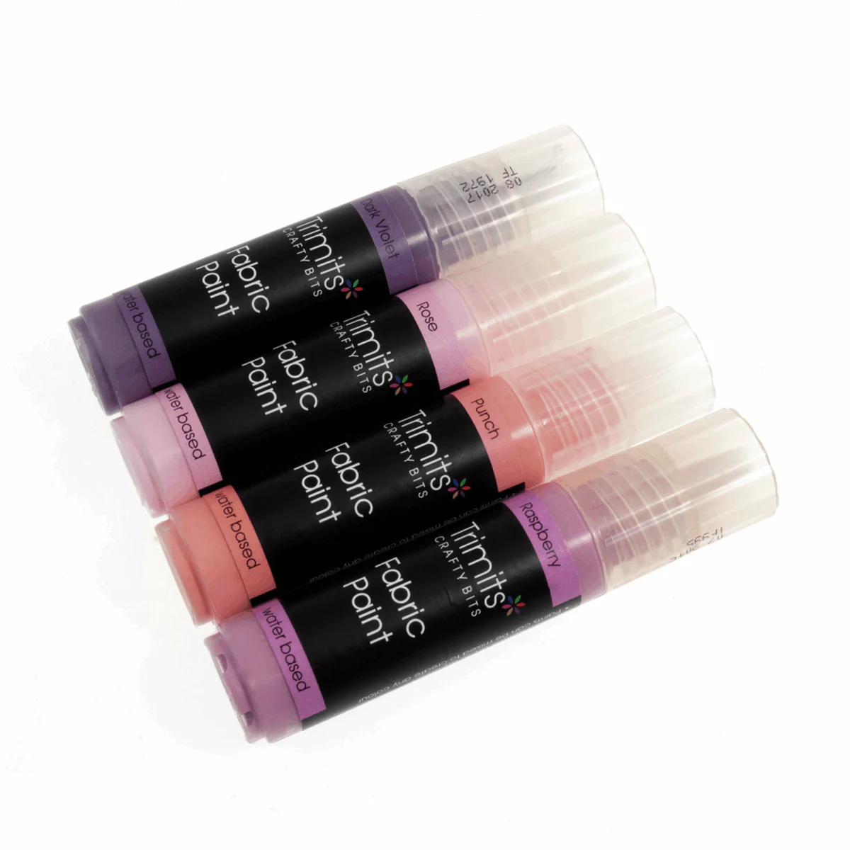 Trimits Fabric Paint Pen 20ml - Rose - Image 4