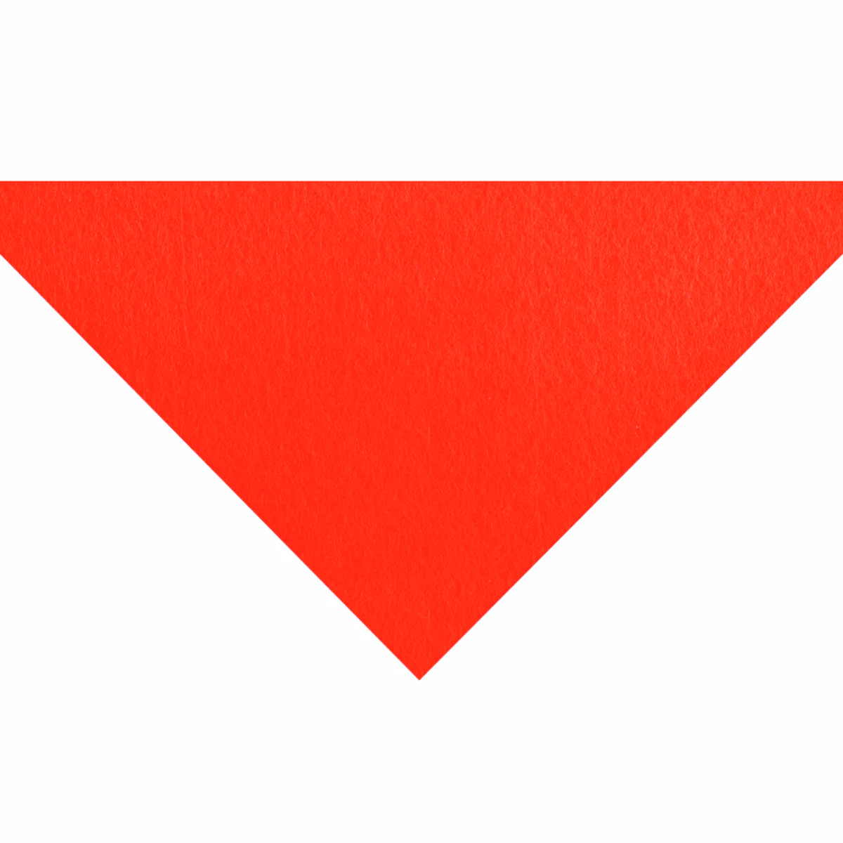 Trimits Fluorescent Orange Acrylic Felt - 23cm x 30cm (Pack of 10)