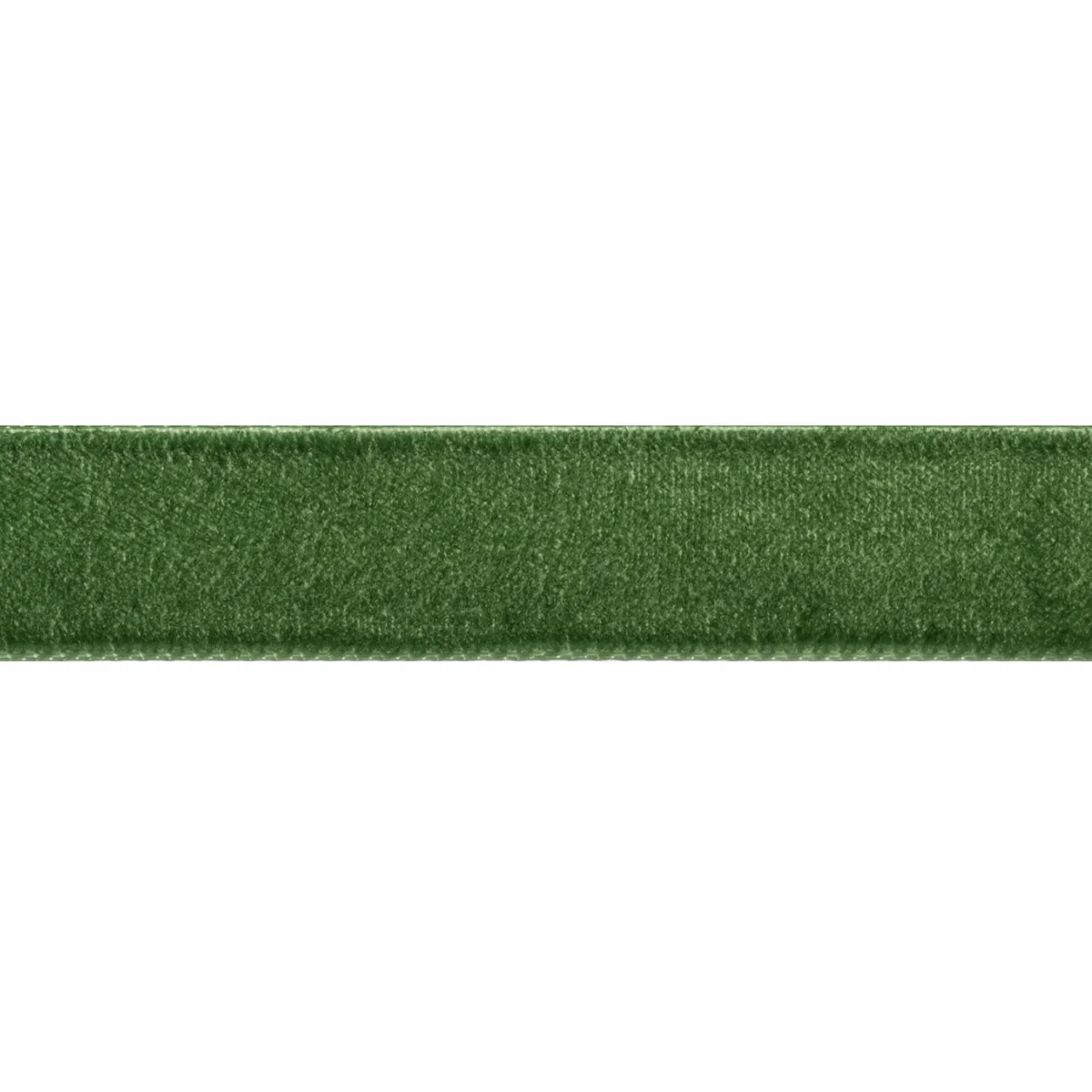 Trimits Green Velvet Ribbon - 5m x 15mm - Image 2