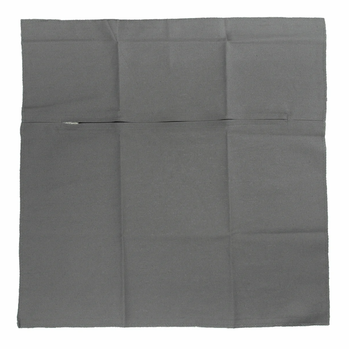 Trimits Grey Cushion Back with Zipper - 45 x 45cm (18 x 18in) - Image 3