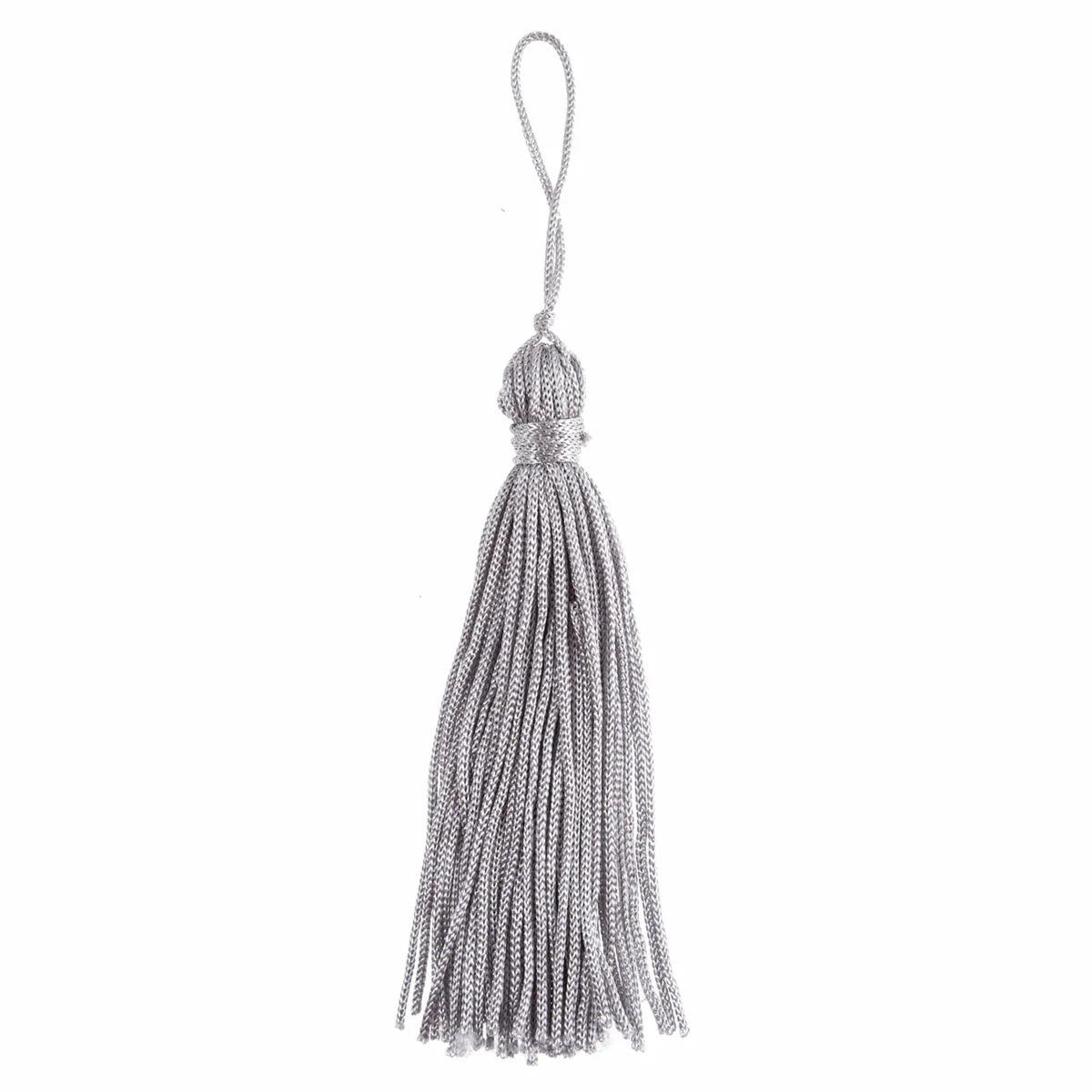 Trimits Grey Tassels - 13cm (Pack of 10)