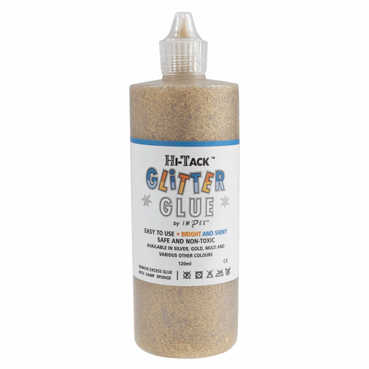 Trimits Hi-Tack Glitter Glue - Gold 120ml