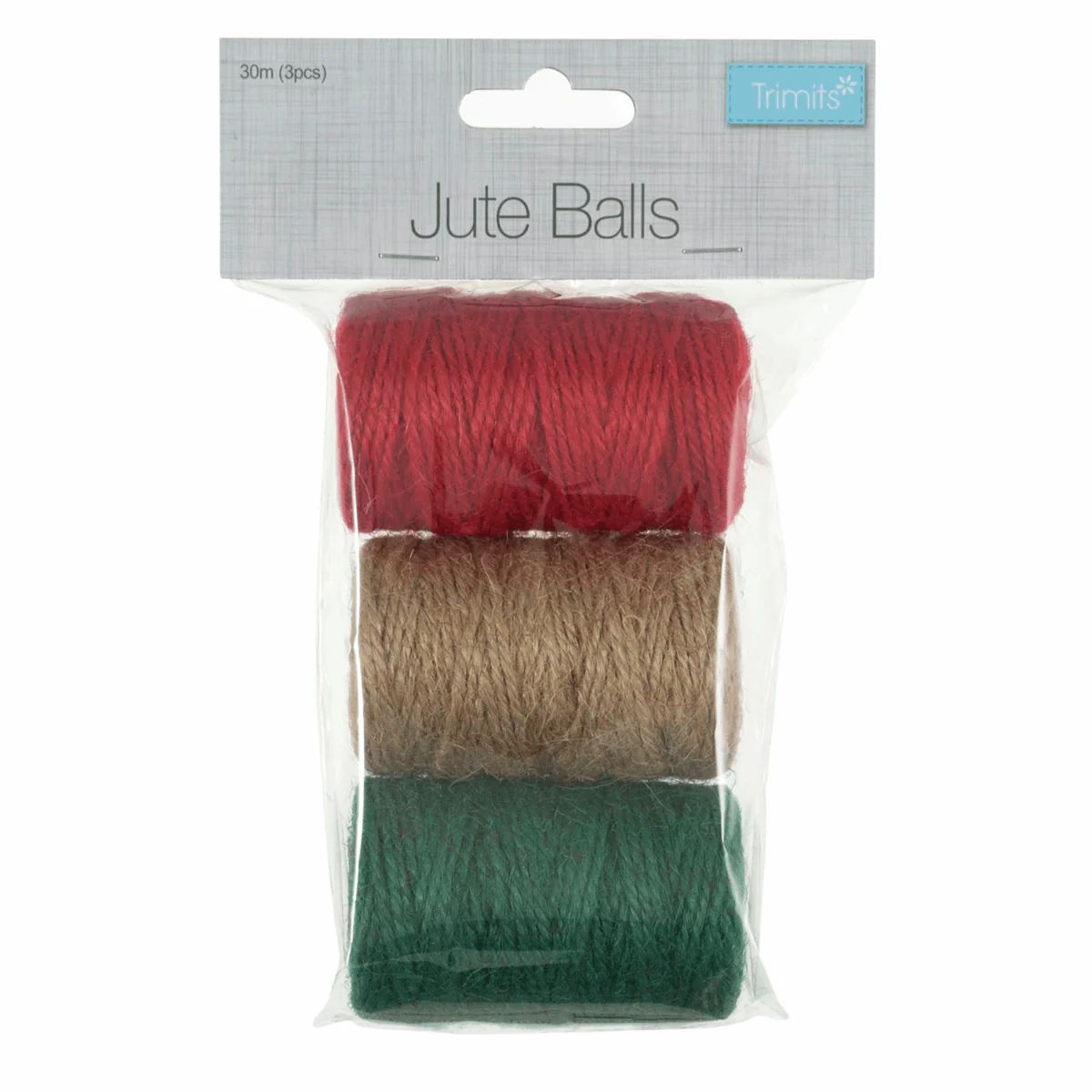 Trimits Jute Balls - 30m x 2mm (Pack of 4) - Image 2