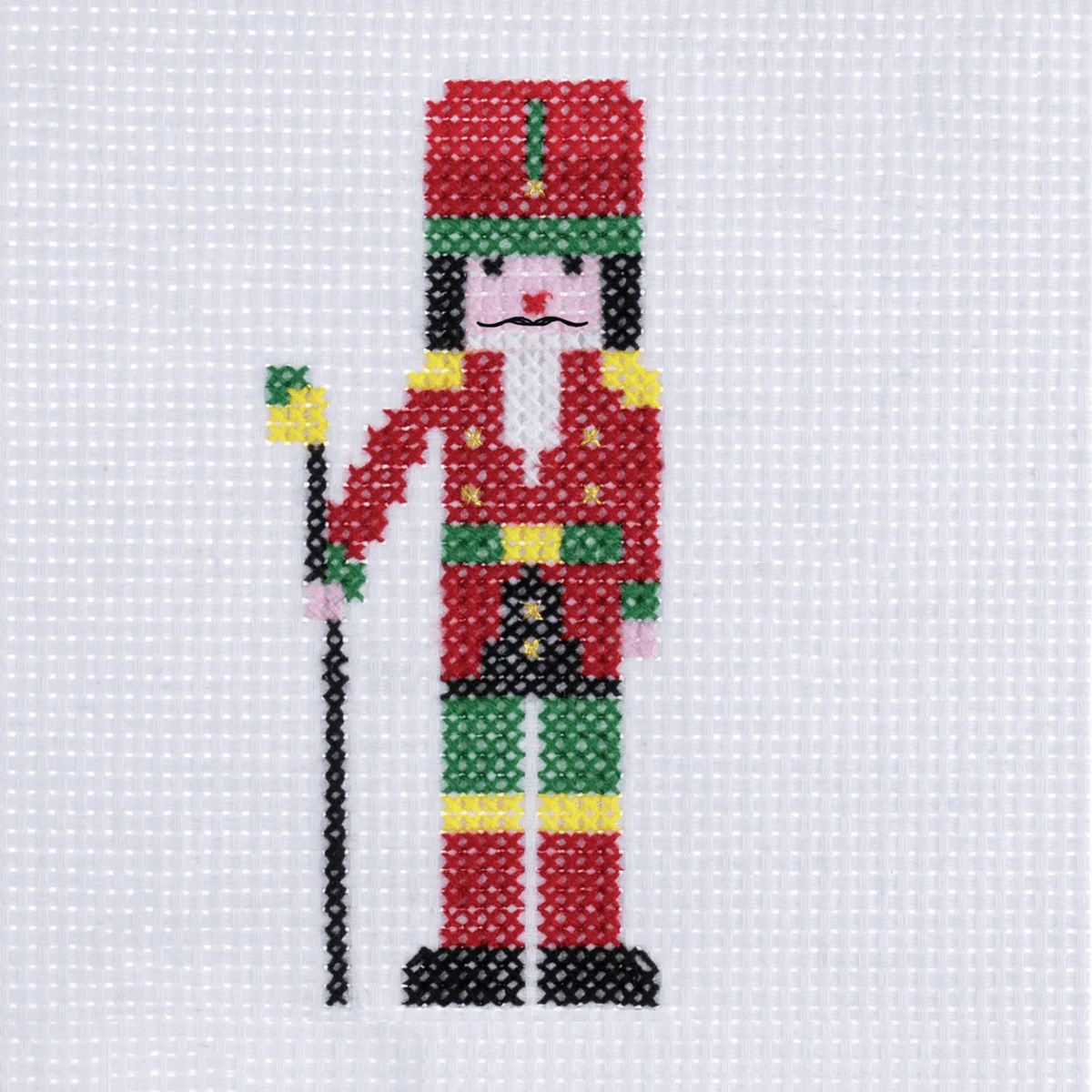 Trimits Mini Counted Cross Stitch Kit - Nutcracker - Image 3
