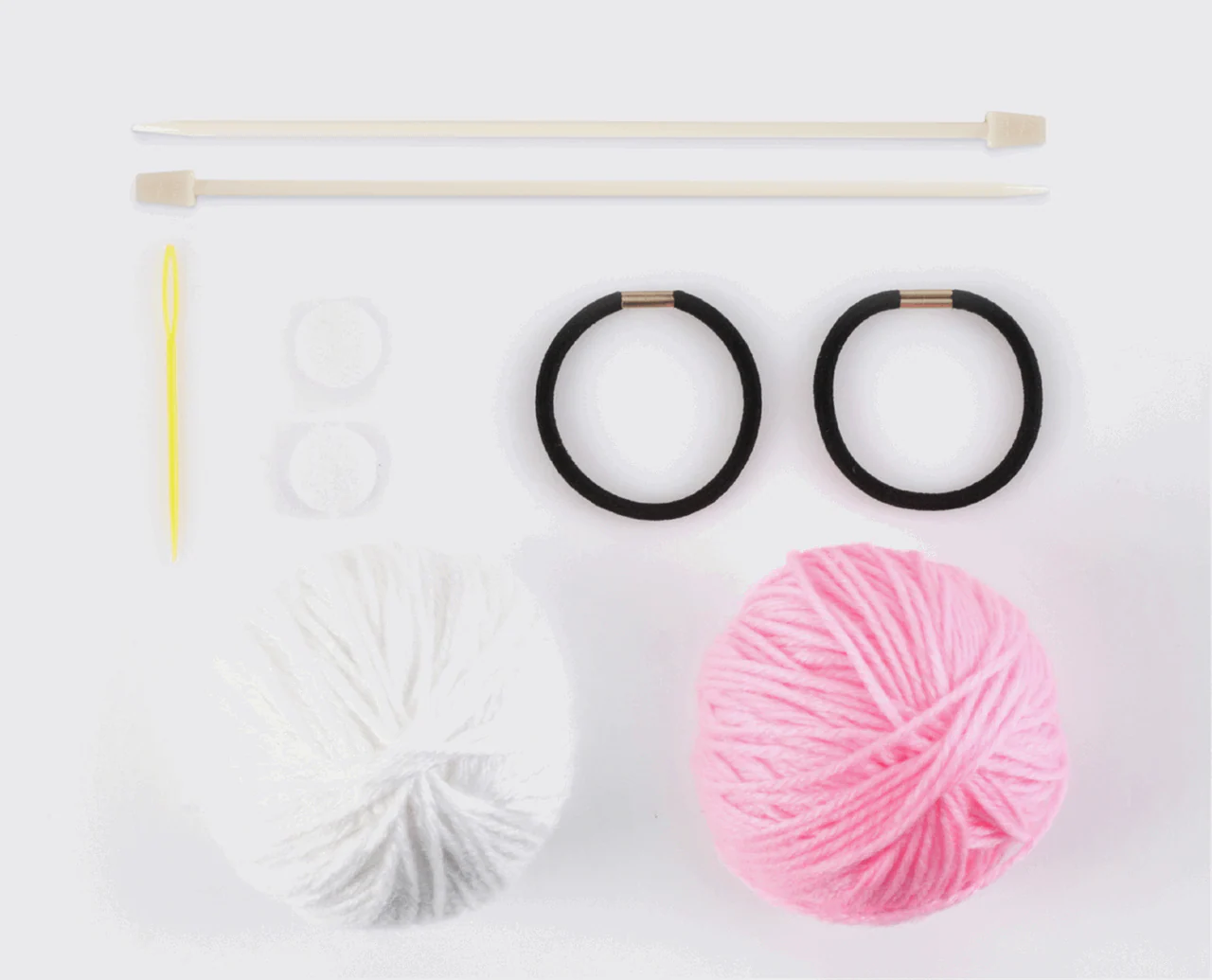 Trimits My First Knitting Kit - Clutch Bag & Hairbands - Image 4