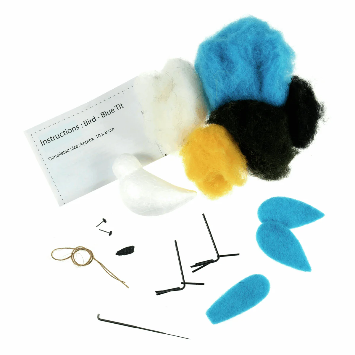 Trimits Needle Felting Kit - Blue Tit - Image 3