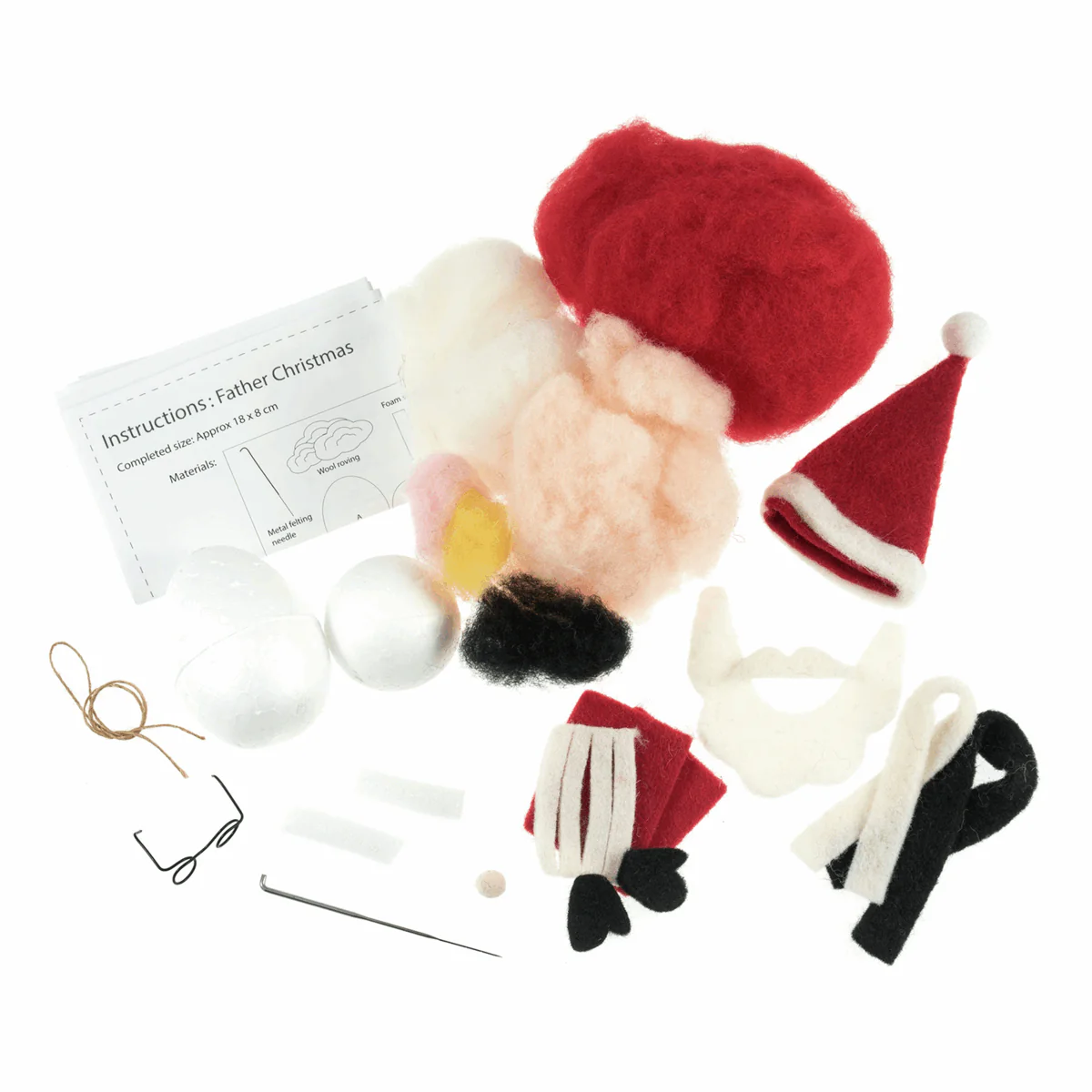 Trimits Needle Felting Kit - Santa - Image 3