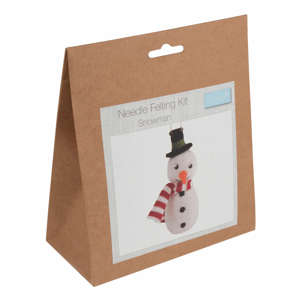 Trimits Needle Felting Kit - Snowman - Image 4