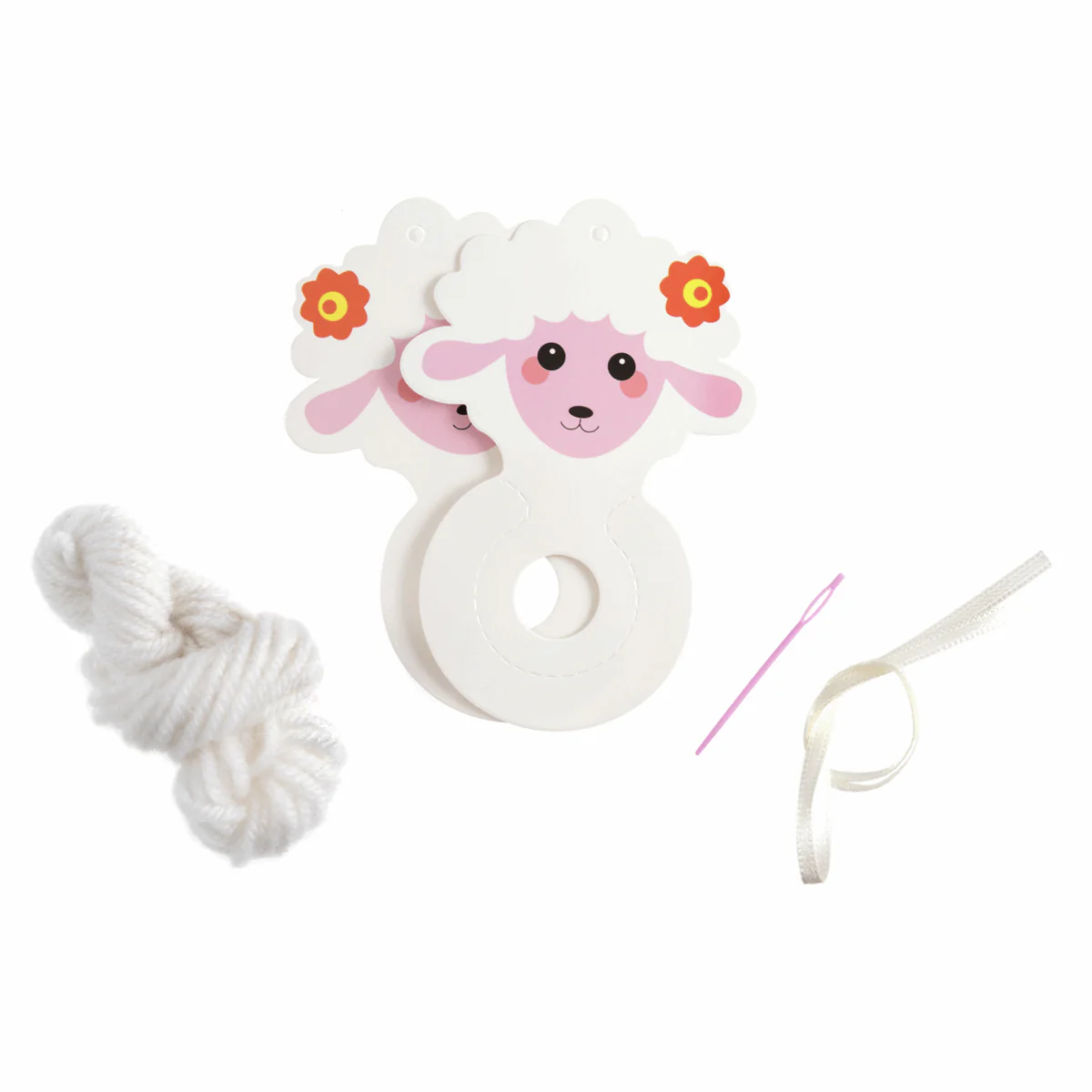 Trimits Pom Pom Decoration Kit - Easter Sheep - Image 2
