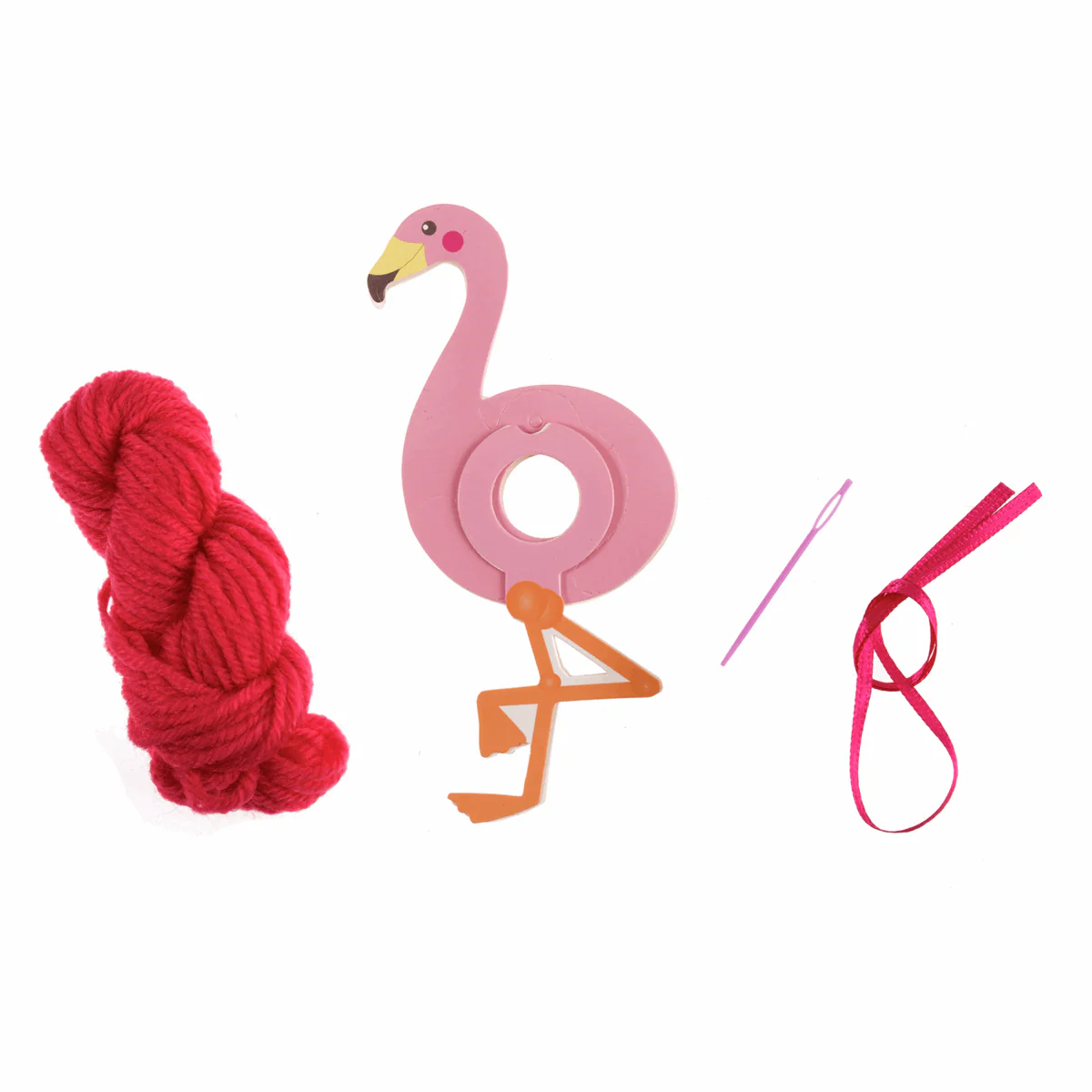 Trimits Pom Pom Decoration Kit - Flamingo - Image 2
