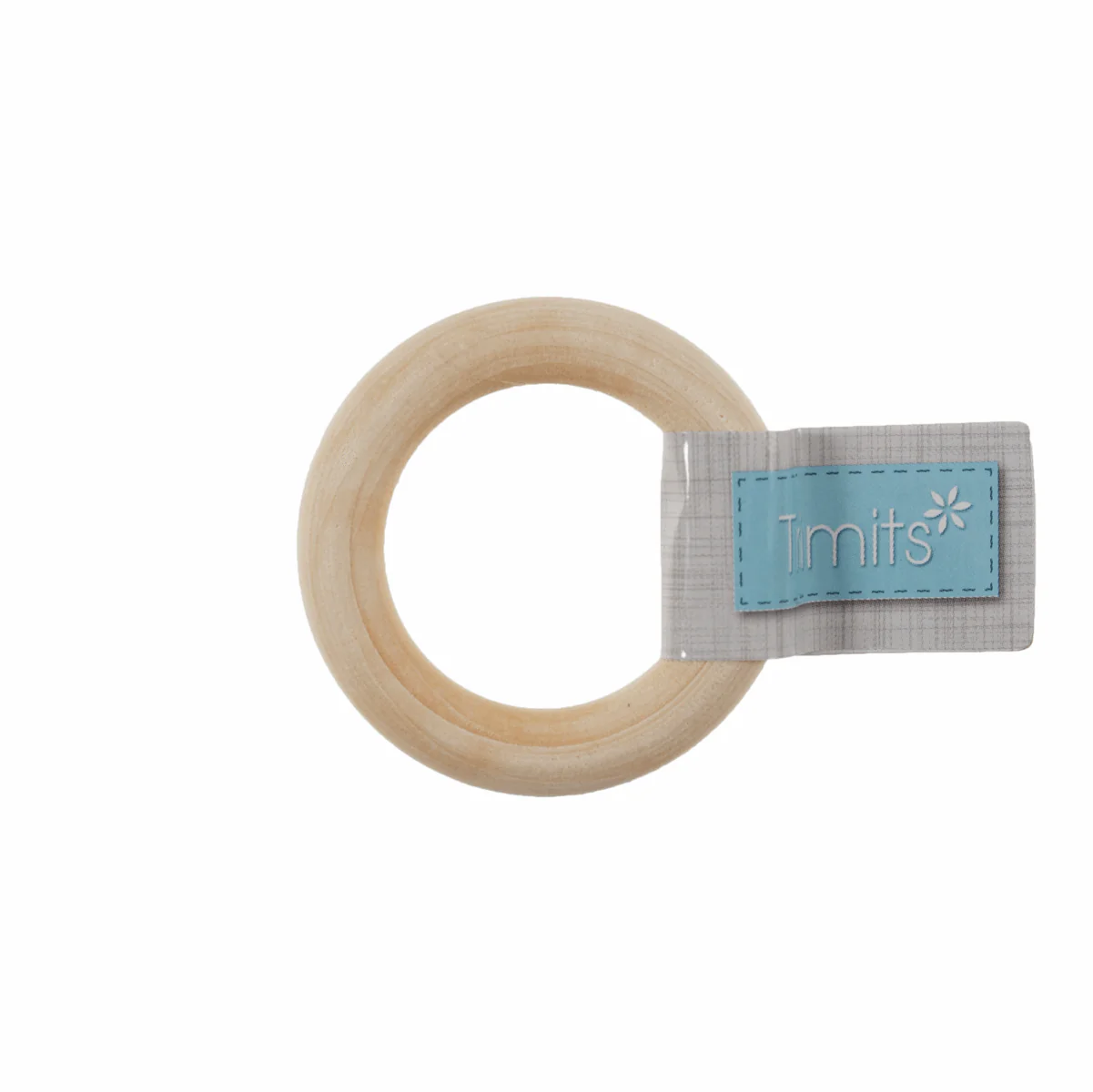 Trimits Macrame Round Wooden Craft Ring - 4.5cm Diameter - Image 2