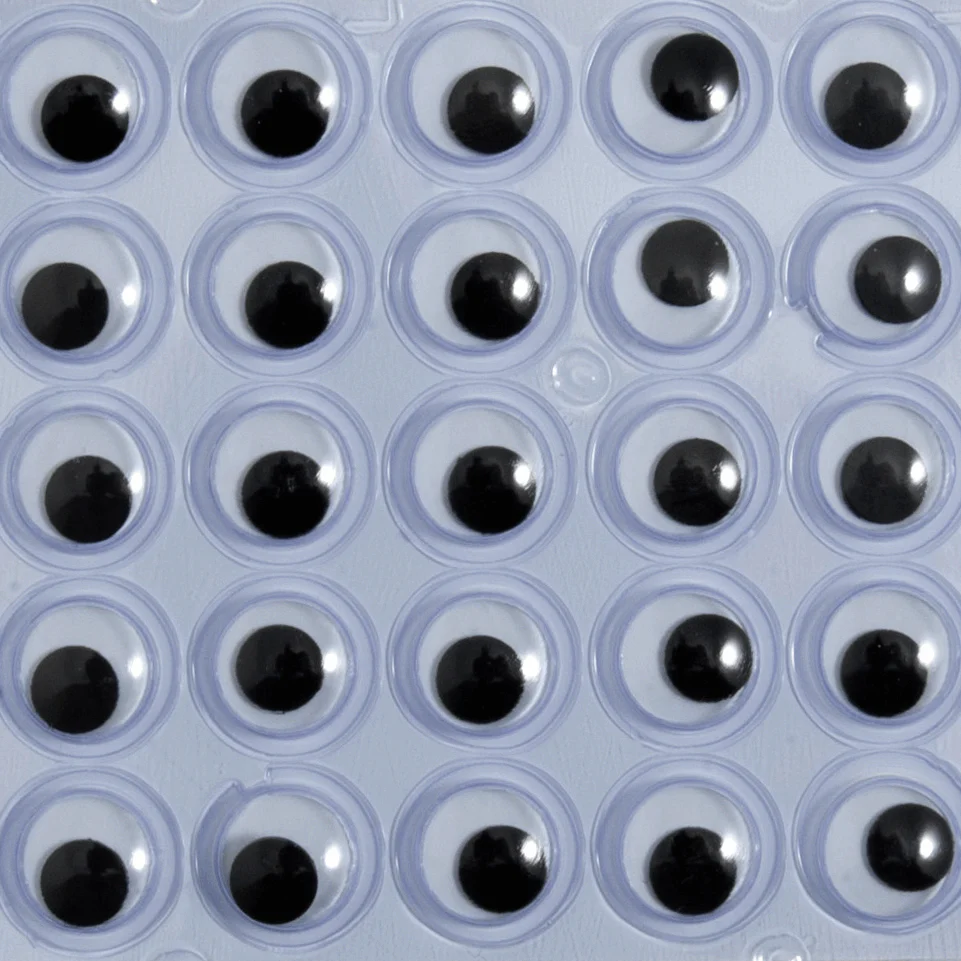 Trimits Stick-On Toy Eyes - Googly 10mm (Pack of 55) - Image 3