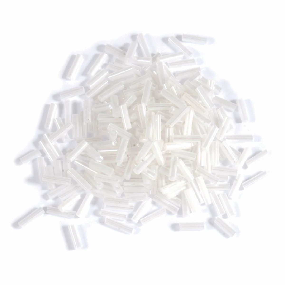 Trimits White Bugle Beads - 30g