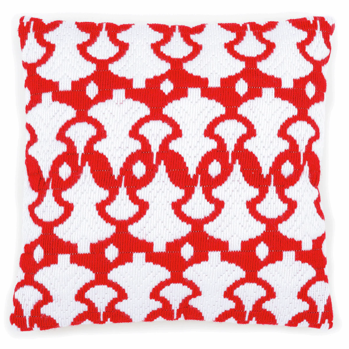 Vervaco Long Stitch Cushion Kit - Christmas Trees