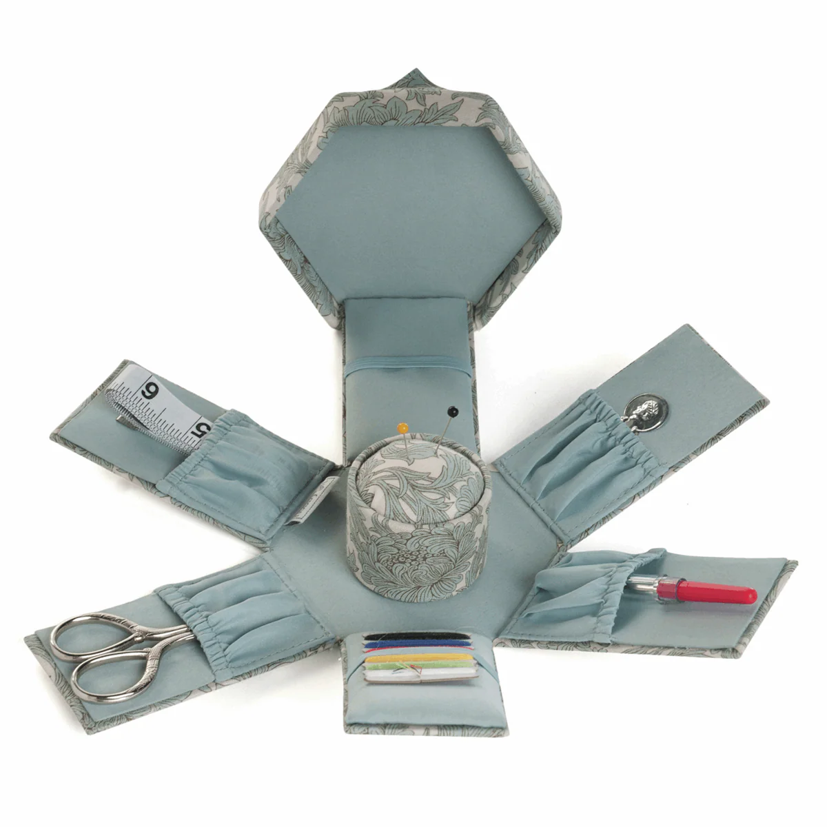 Hexagon Victorian Sewing Kit - Chrysanthemum - Image 2