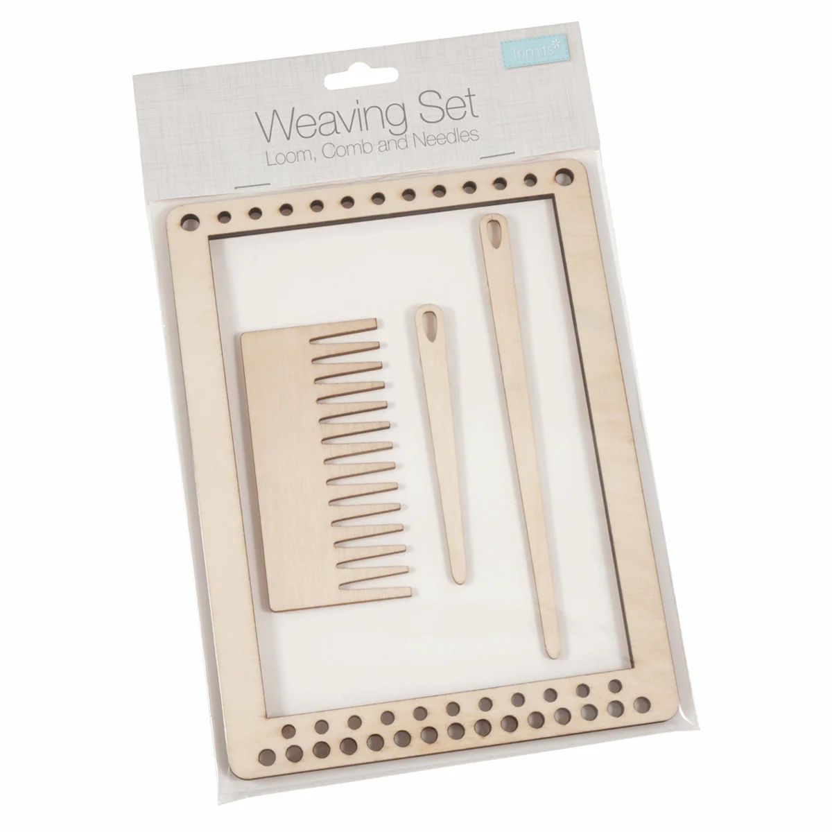 Weaving Set: Loom, Comb and Two Needles - Image 4