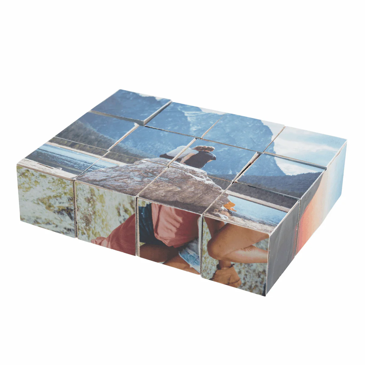 Wooden Table Decoration Blocks - 2.5cm x 2.5cm x 2.5cm (Pack of 12) - Image 2