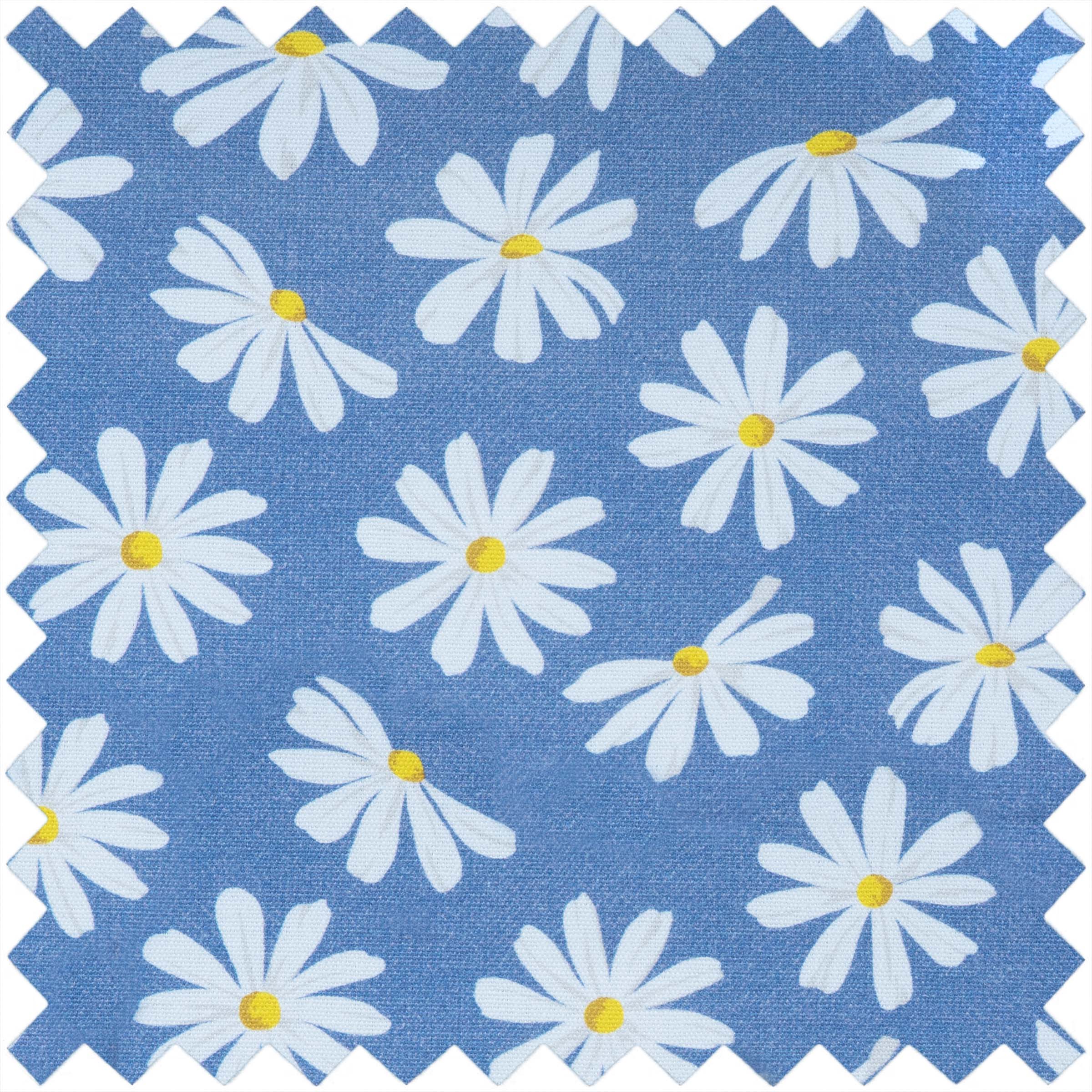 Denim Daisies Embroidered Sewing Box - Medium - Image 2