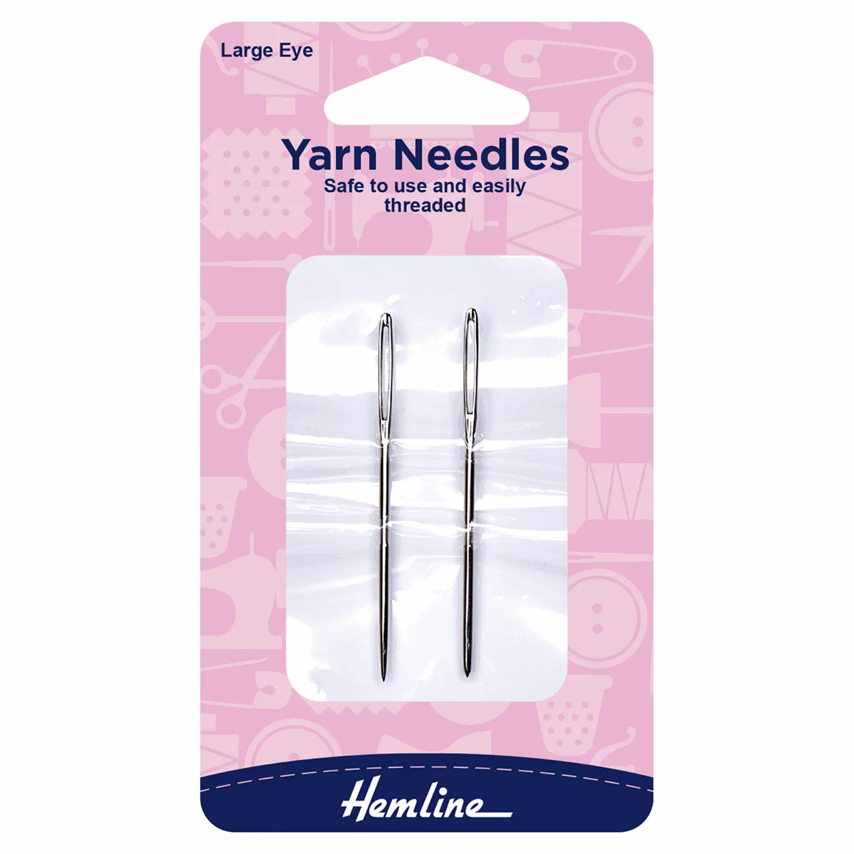 Wool & Yarn Metal Sewing Needes - Pack of 2