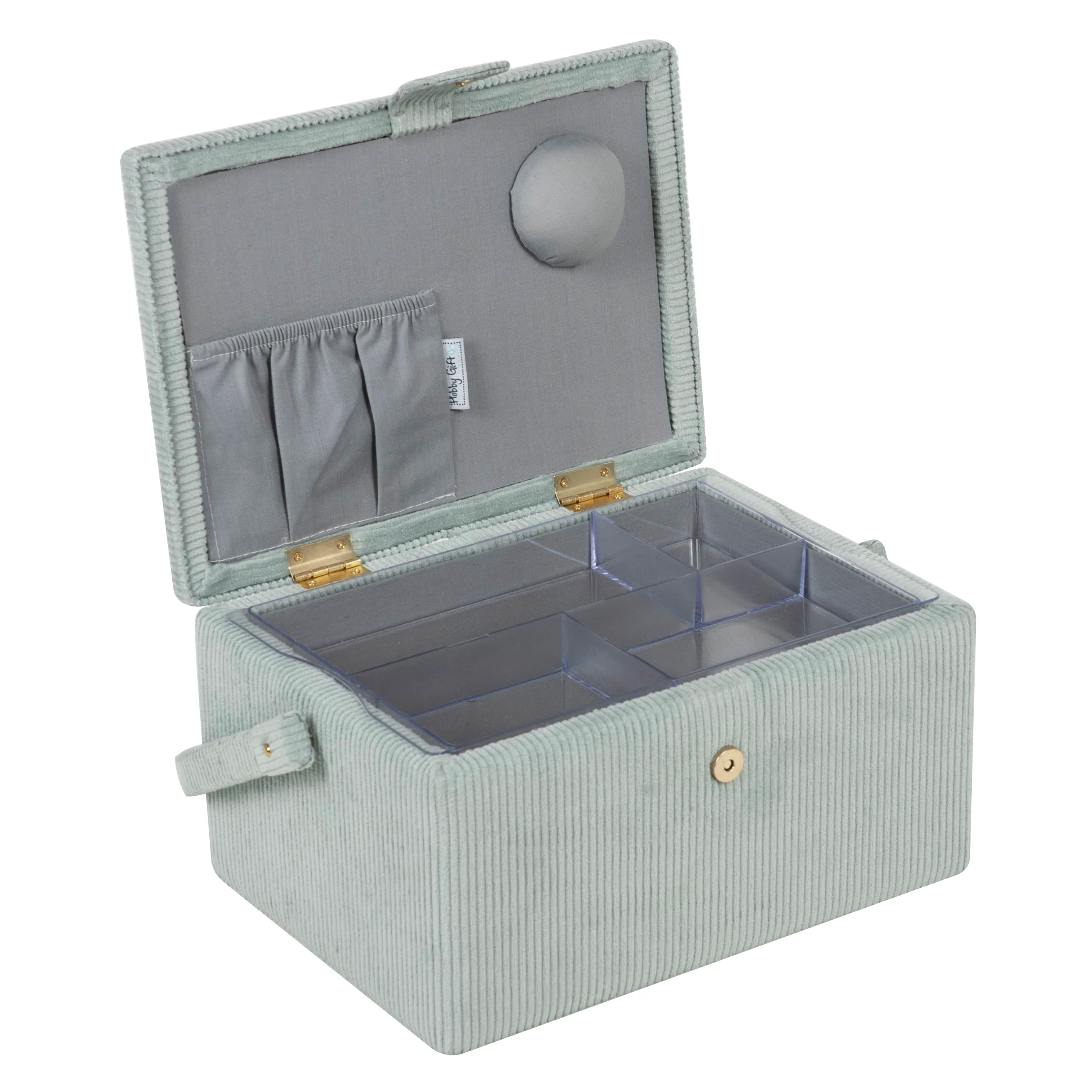 Woolly Pully Embroidered Sewing Box - Medium - Image 2